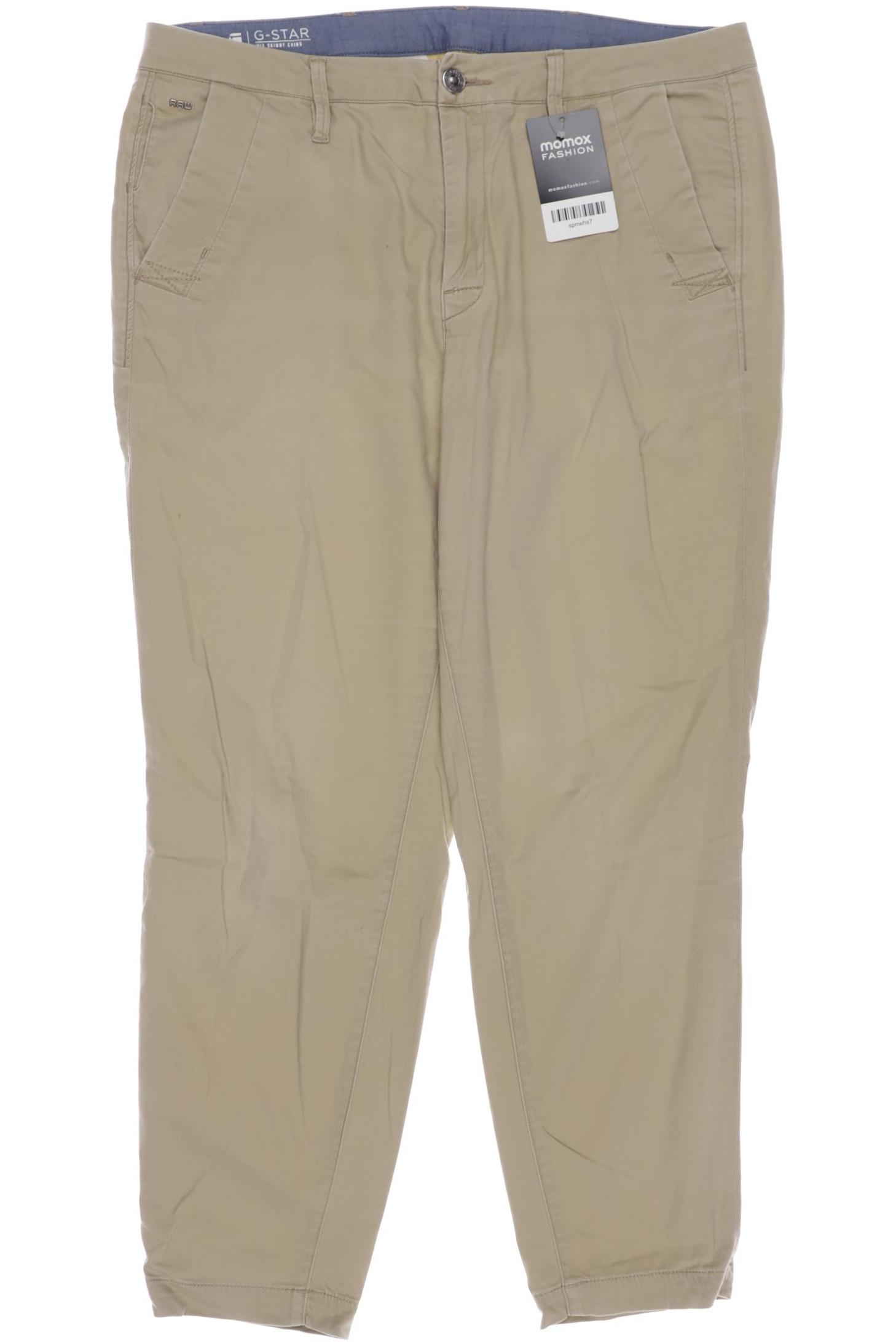 

G Star RAW Damen Stoffhose, beige, Gr. 33
