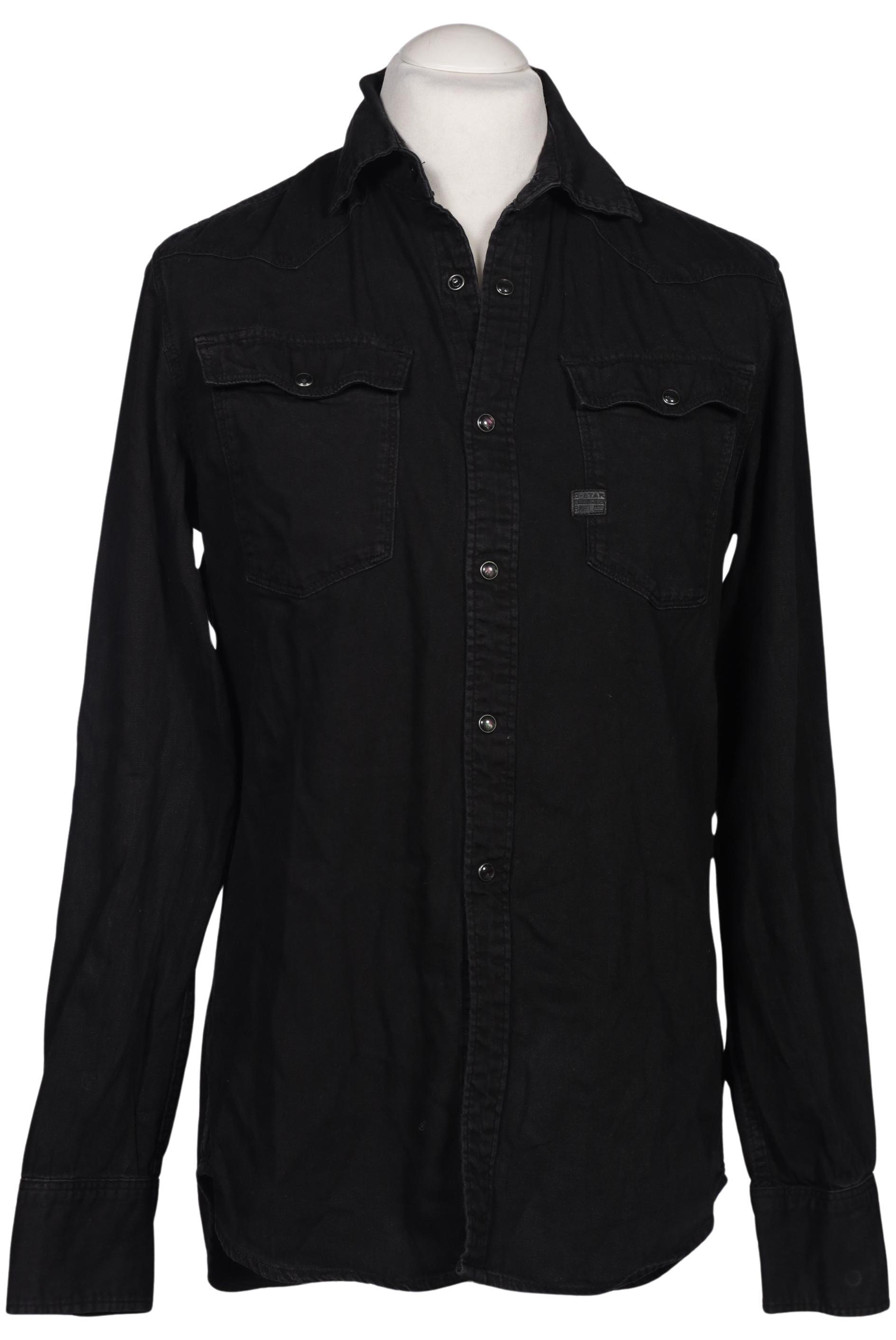 

G Star RAW Herren Hemd, schwarz, Gr. 48