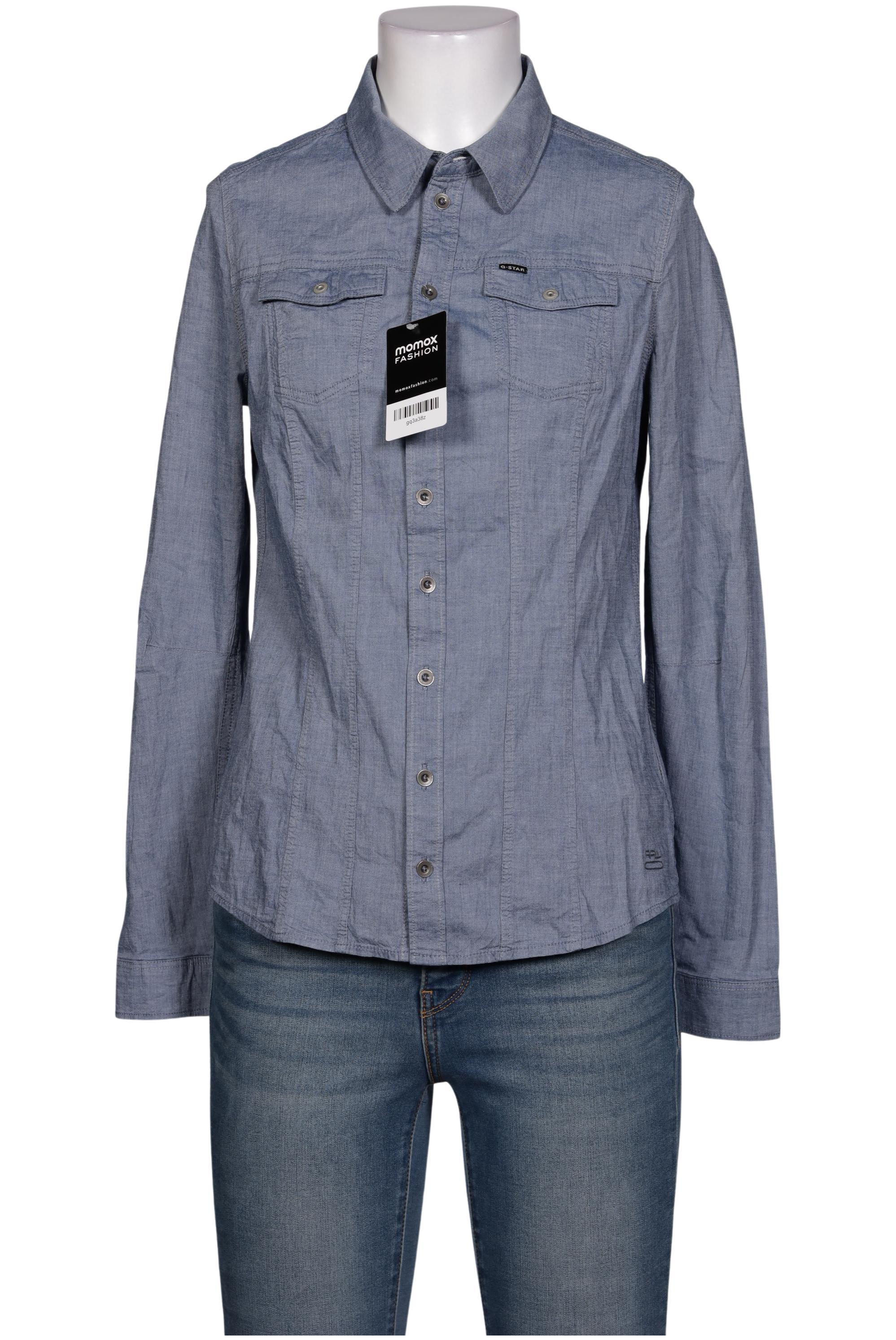 

G Star RAW Damen Bluse, blau, Gr. 38