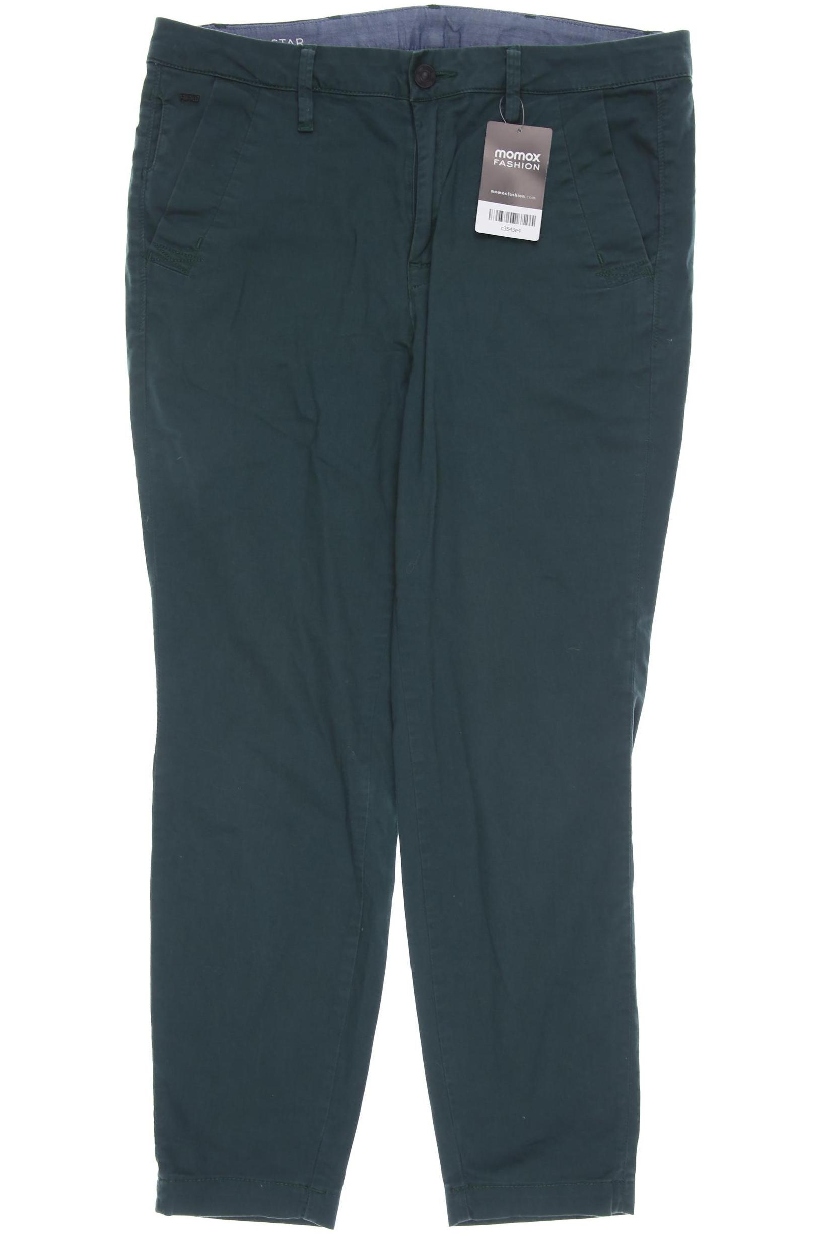 

G Star RAW Damen Stoffhose, grün, Gr. 33