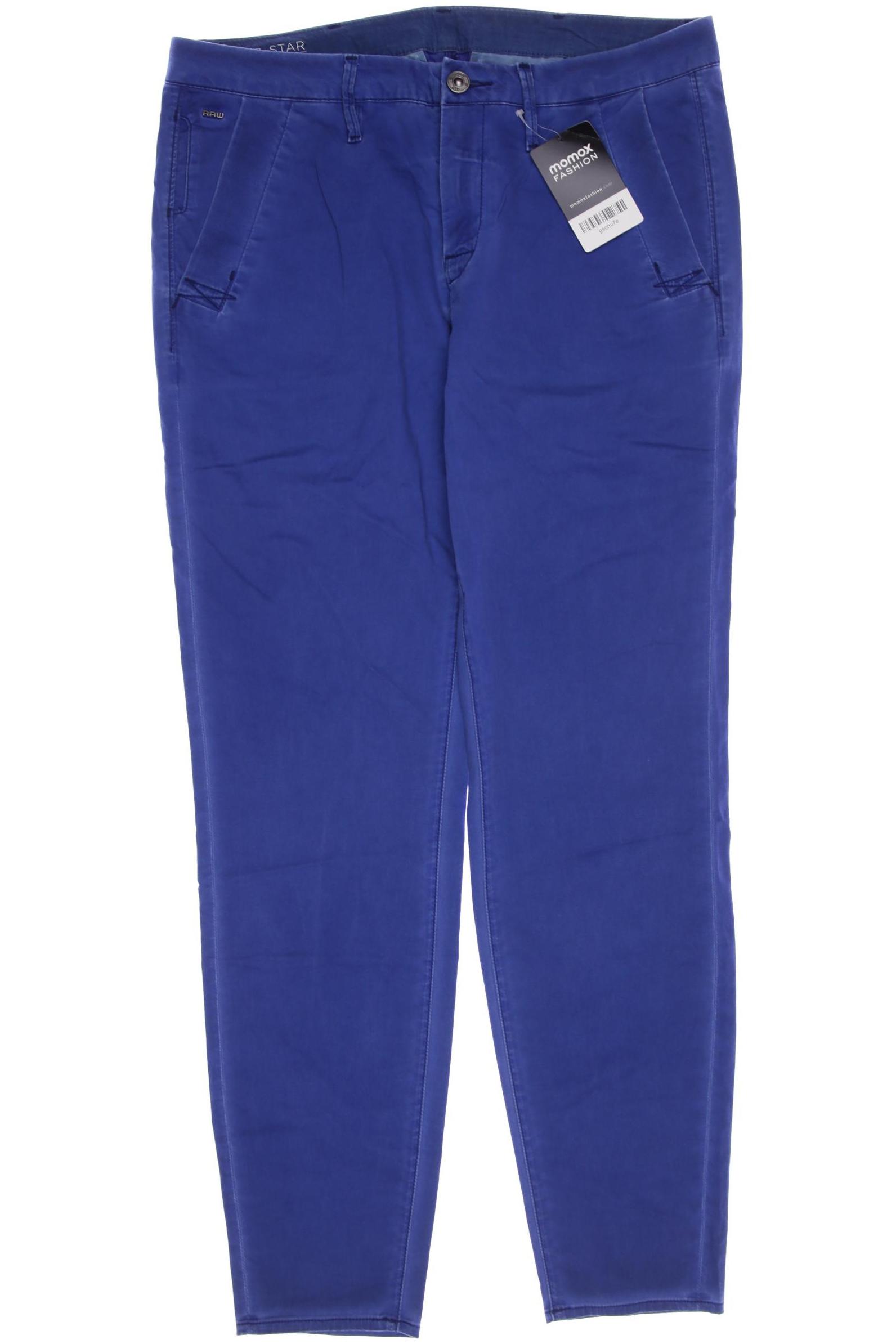 

G STAR RAW Damen Stoffhose, blau