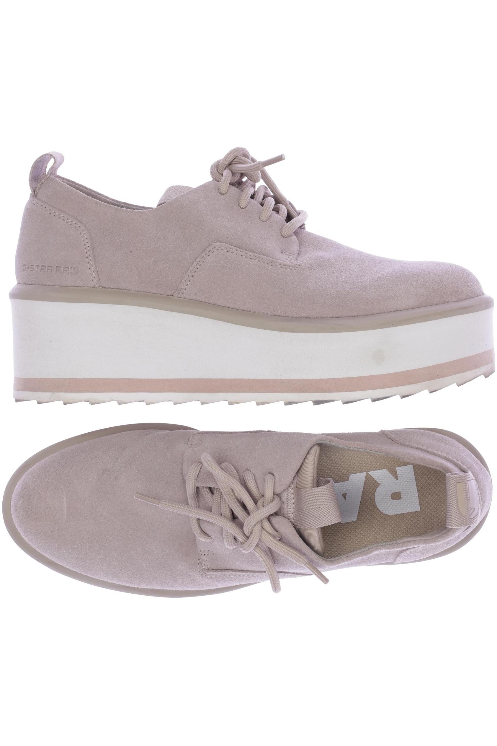 

G Star RAW Damen Halbschuh, beige, Gr. 36