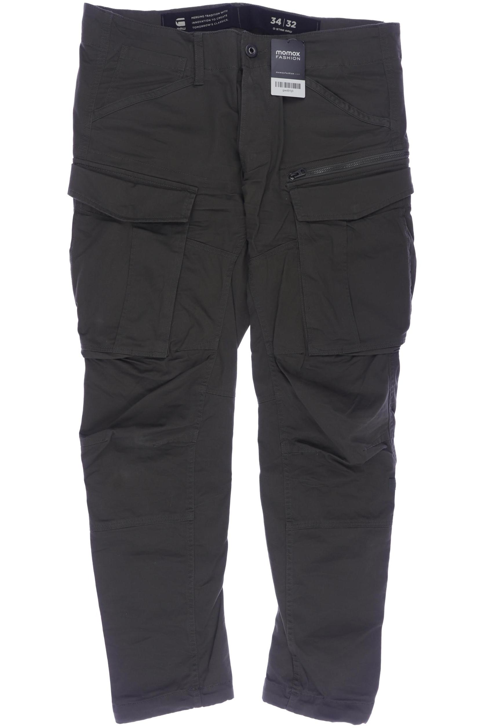 

G Star RAW Herren Stoffhose, grün, Gr. 34