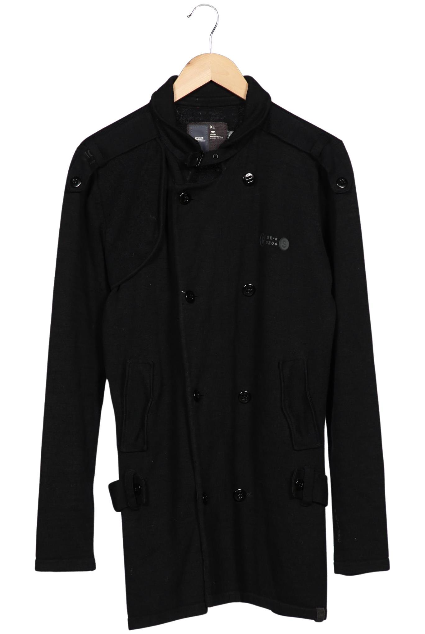 

G Star RAW Herren Strickjacke, schwarz, Gr. 54