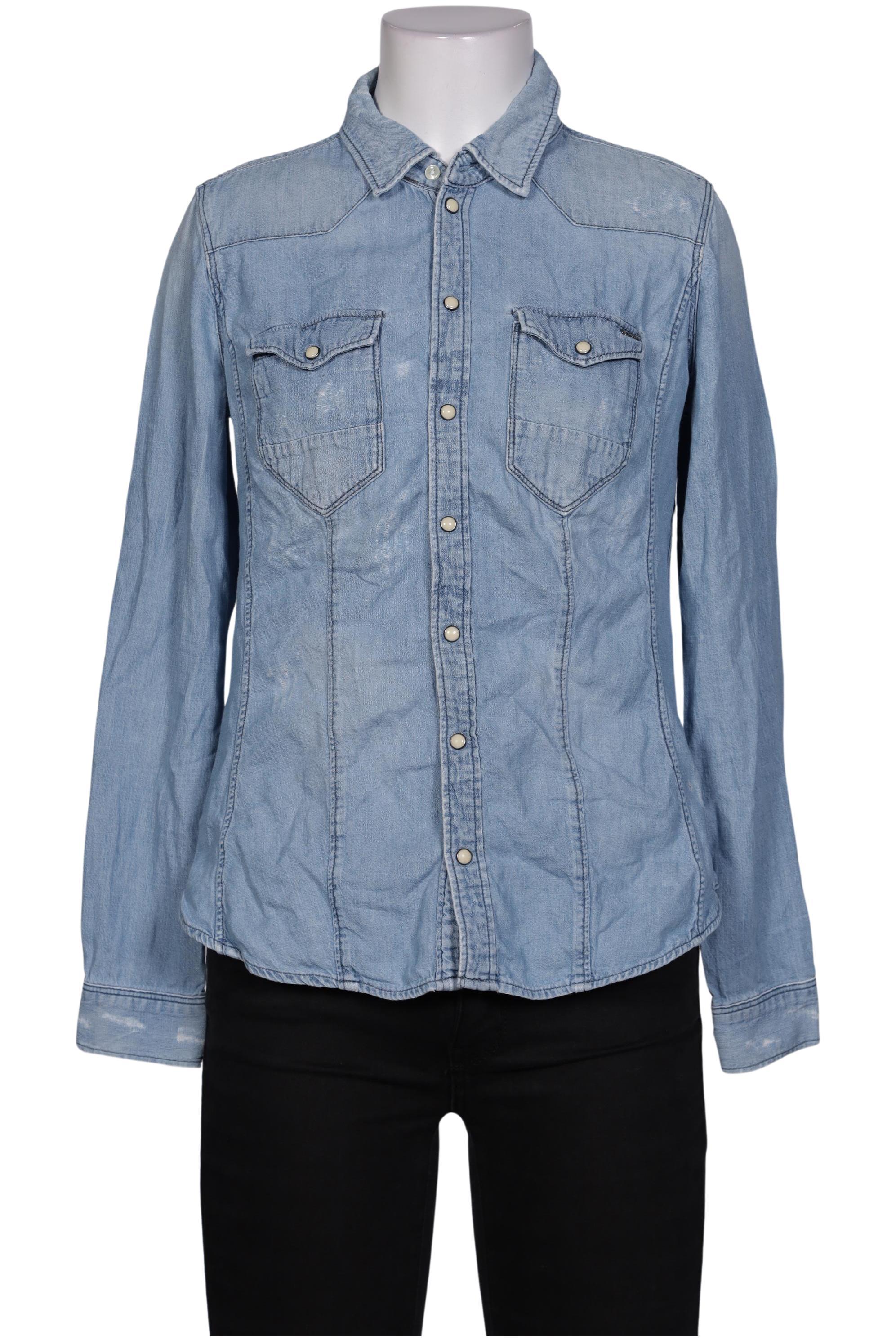 

G Star RAW Damen Bluse, blau, Gr. 36