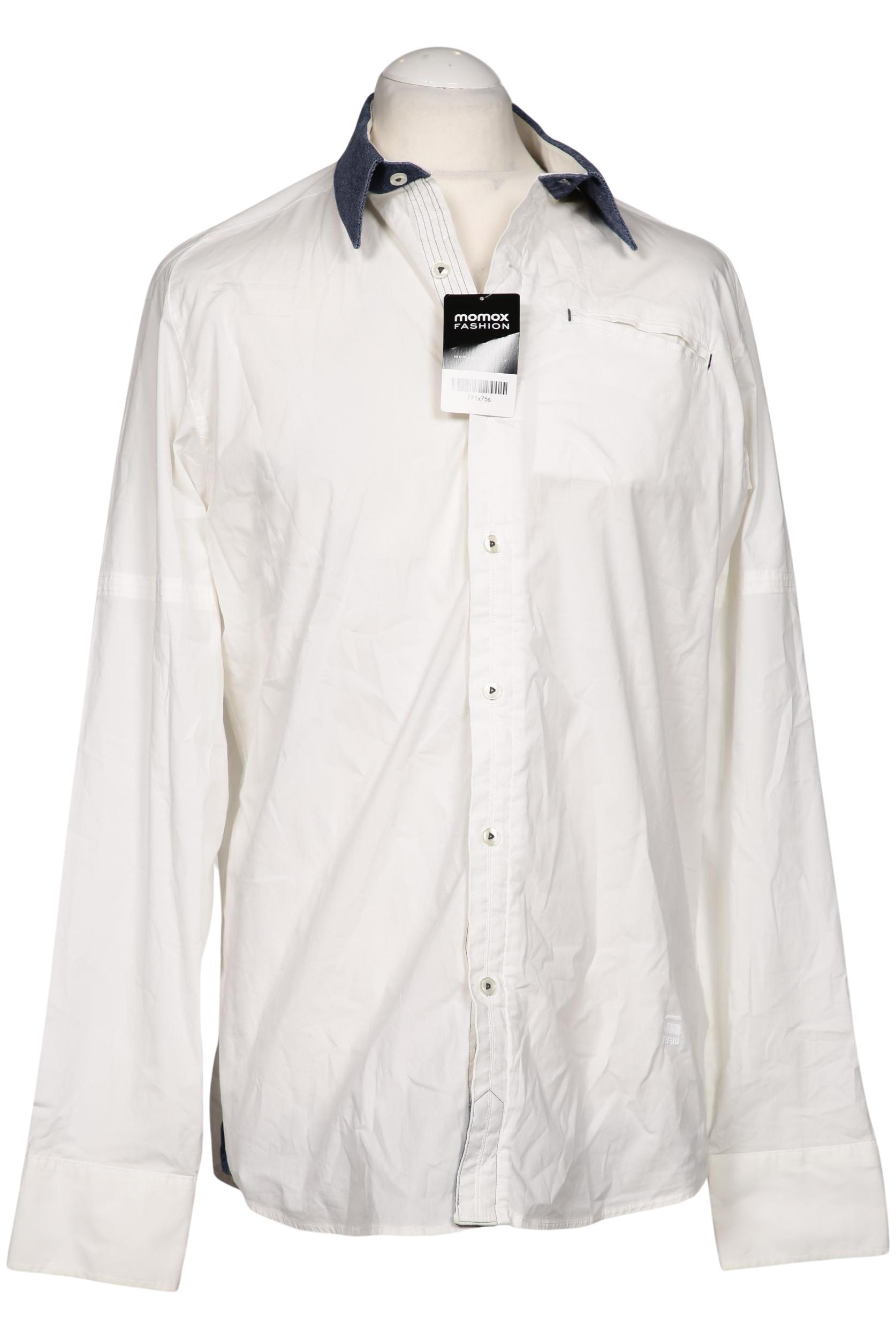 

G Star RAW Herren Hemd, cremeweiß, Gr. 54