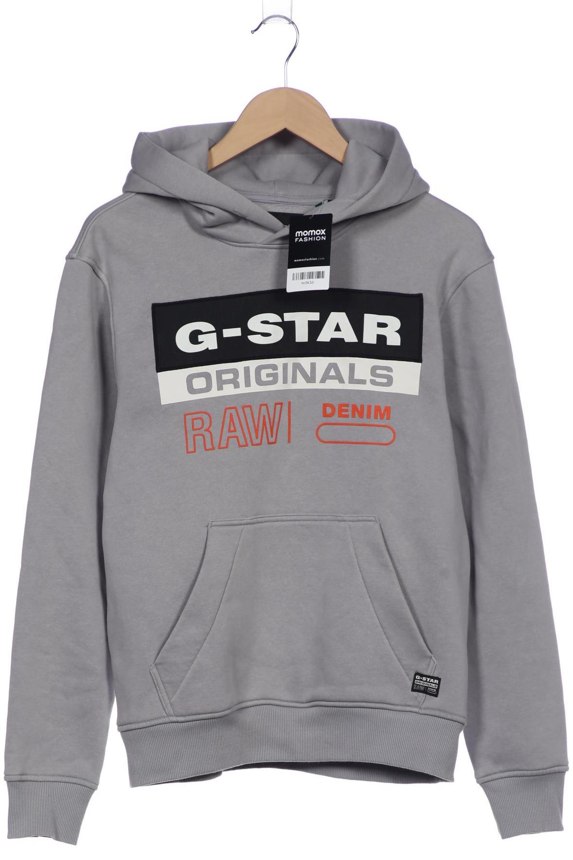 

G Star RAW Herren Kapuzenpullover, grau, Gr. 48