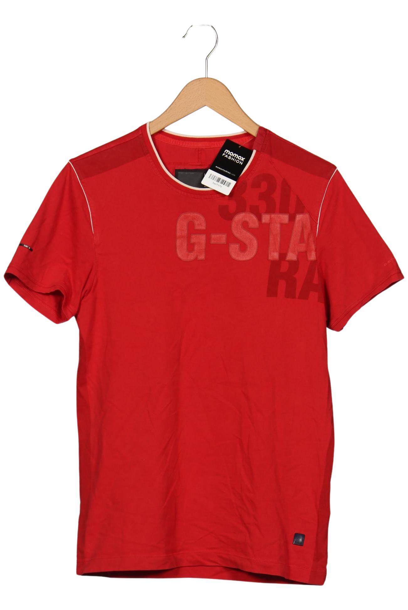 

G Star RAW Herren T-Shirt, rot, Gr. 52