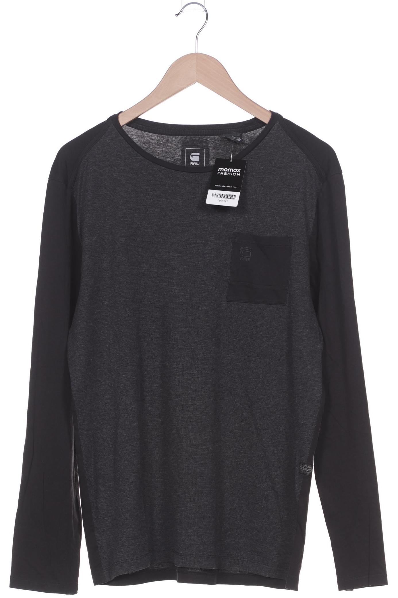 

G-Star RAW Herren Langarmshirt, grau, Gr. 52