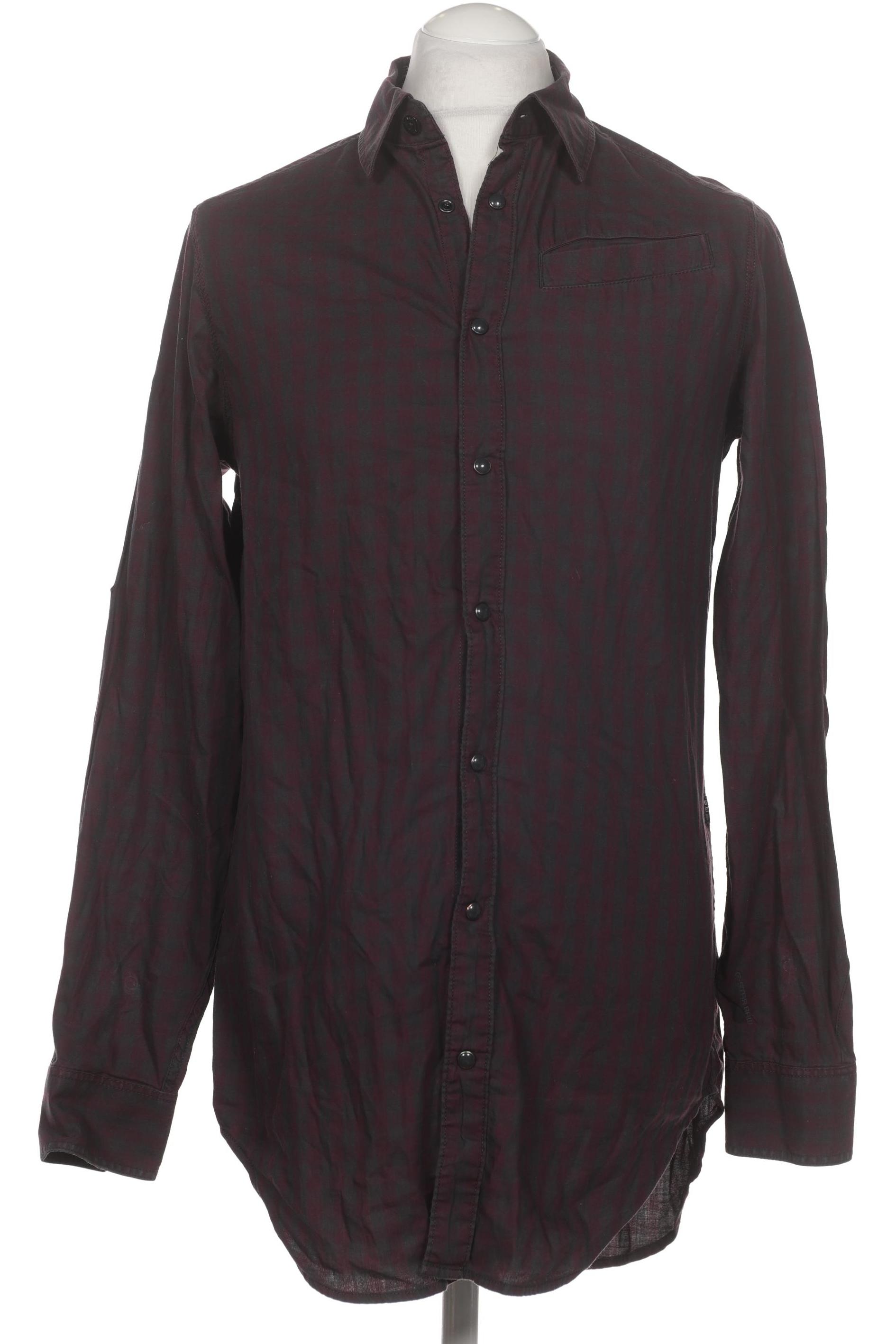 

G Star RAW Herren Hemd, bordeaux, Gr. 48