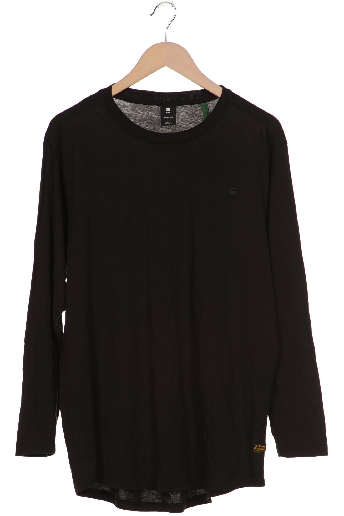 

G Star RAW Herren Langarmshirt, schwarz, Gr. 52