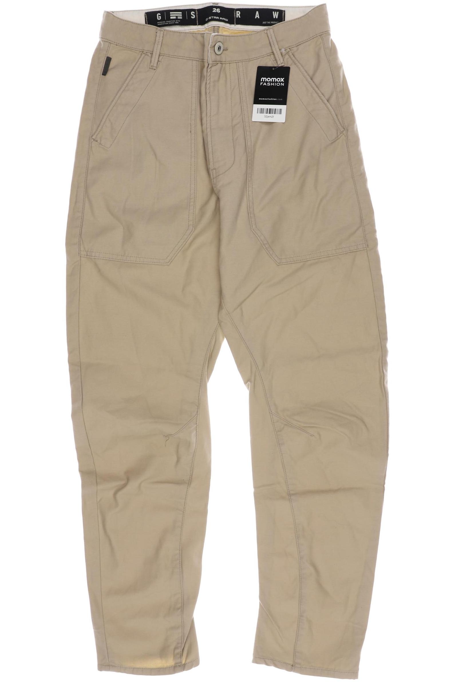 

G Star RAW Damen Stoffhose, beige, Gr. 26