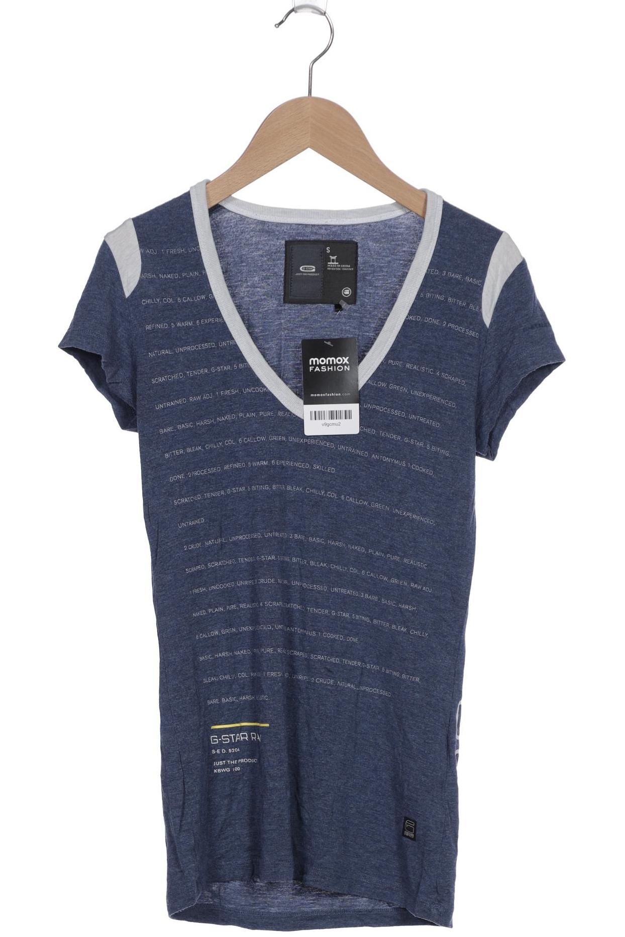 

G Star RAW Damen T-Shirt, blau, Gr. 36