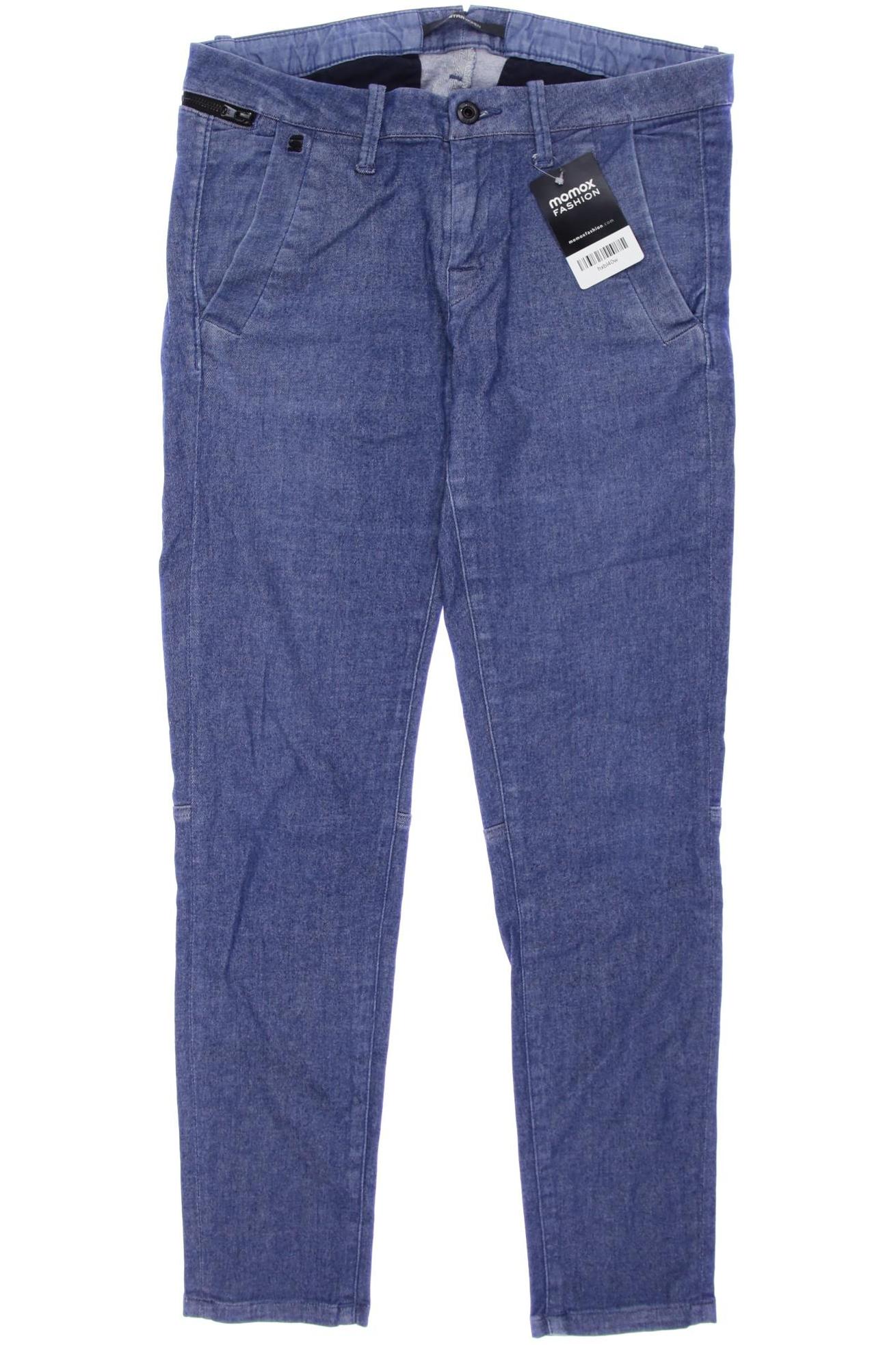 

G STAR RAW Damen Stoffhose, blau