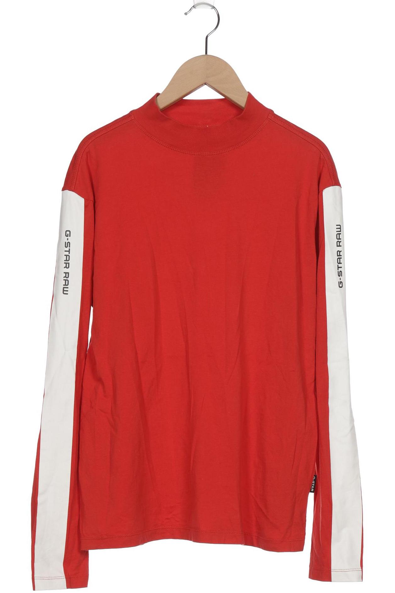 

G STAR RAW Damen Langarmshirt, rot