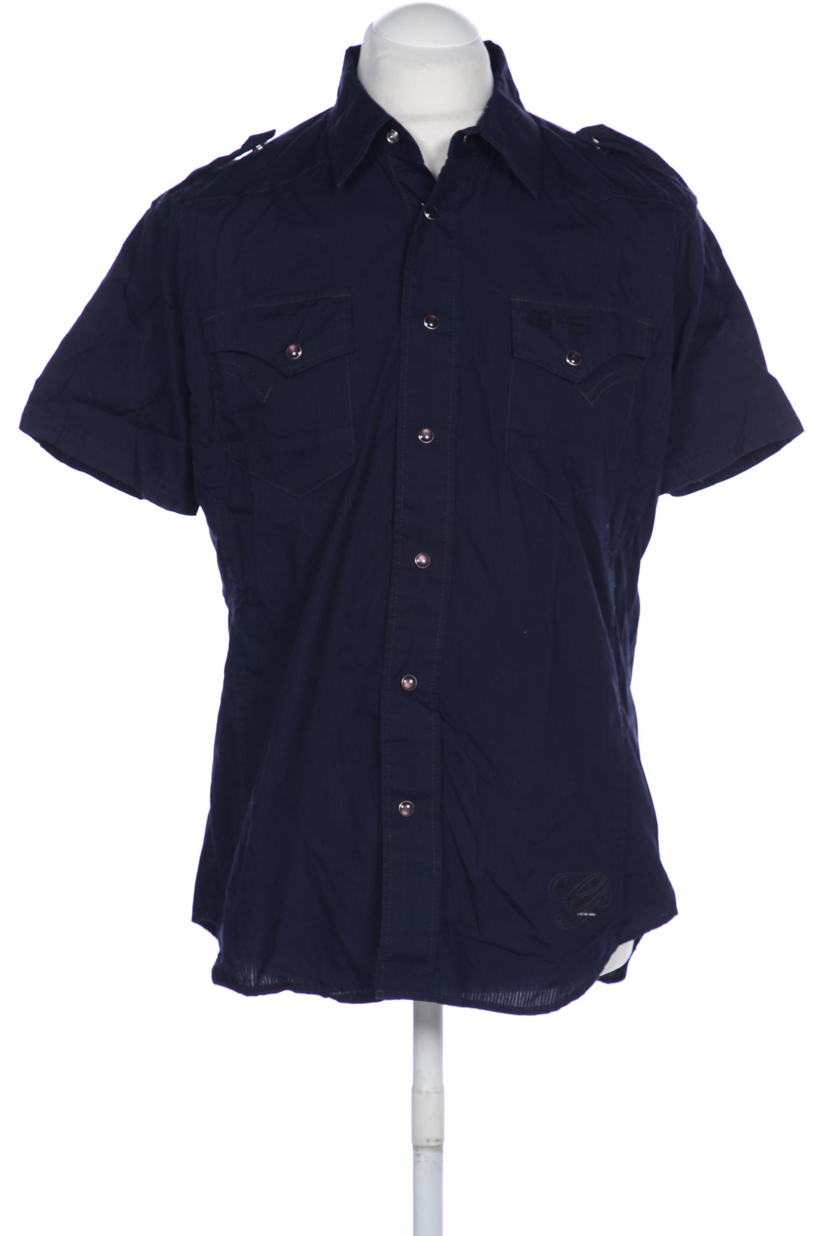 

G STAR RAW Herren Hemd, marineblau