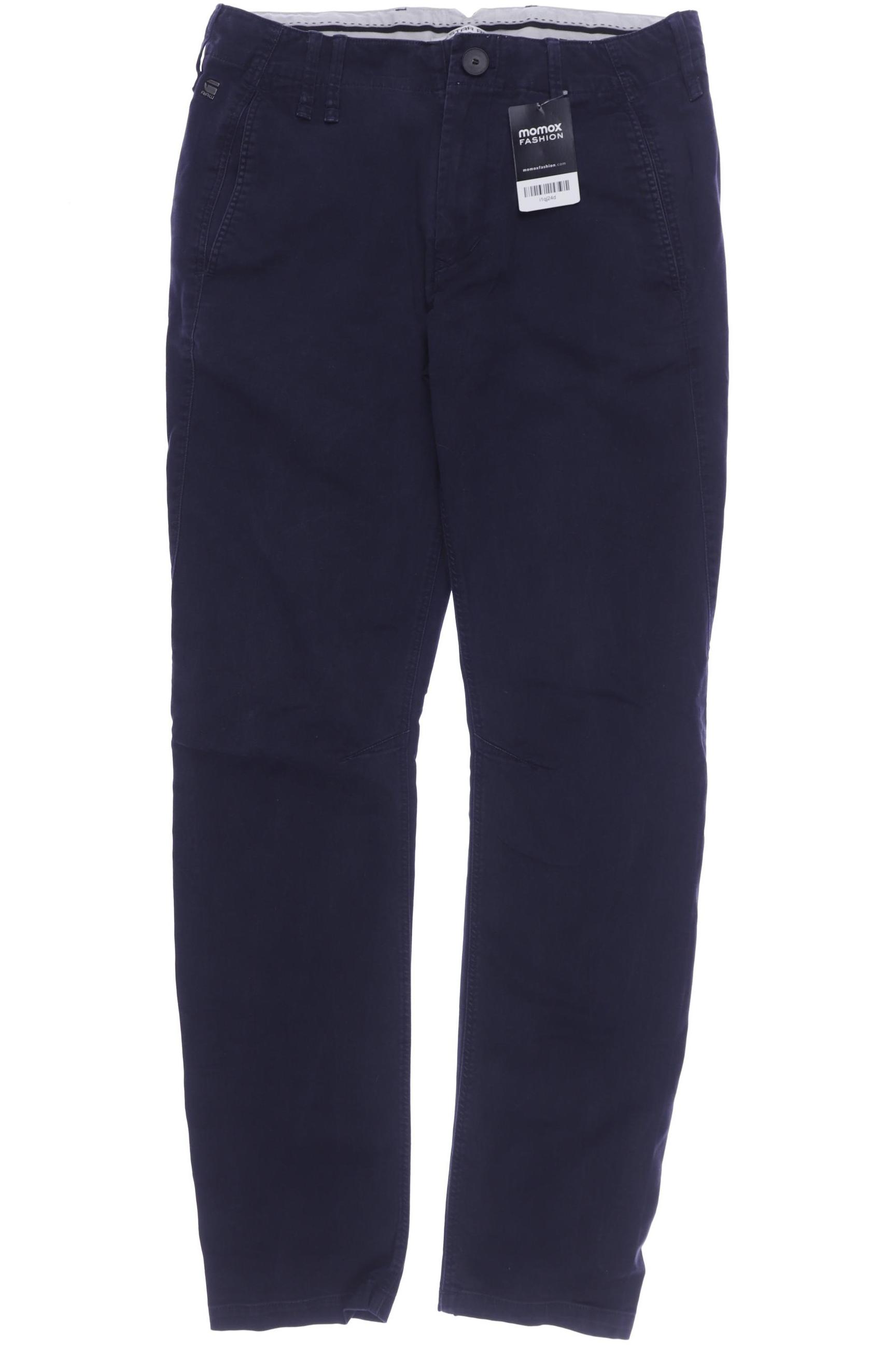 

G STAR RAW Herren Stoffhose, marineblau