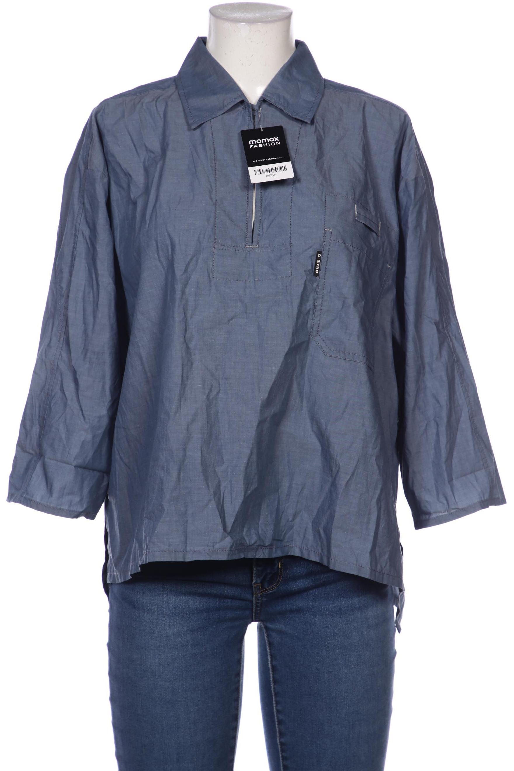 

G Star RAW Damen Bluse, blau, Gr. 36