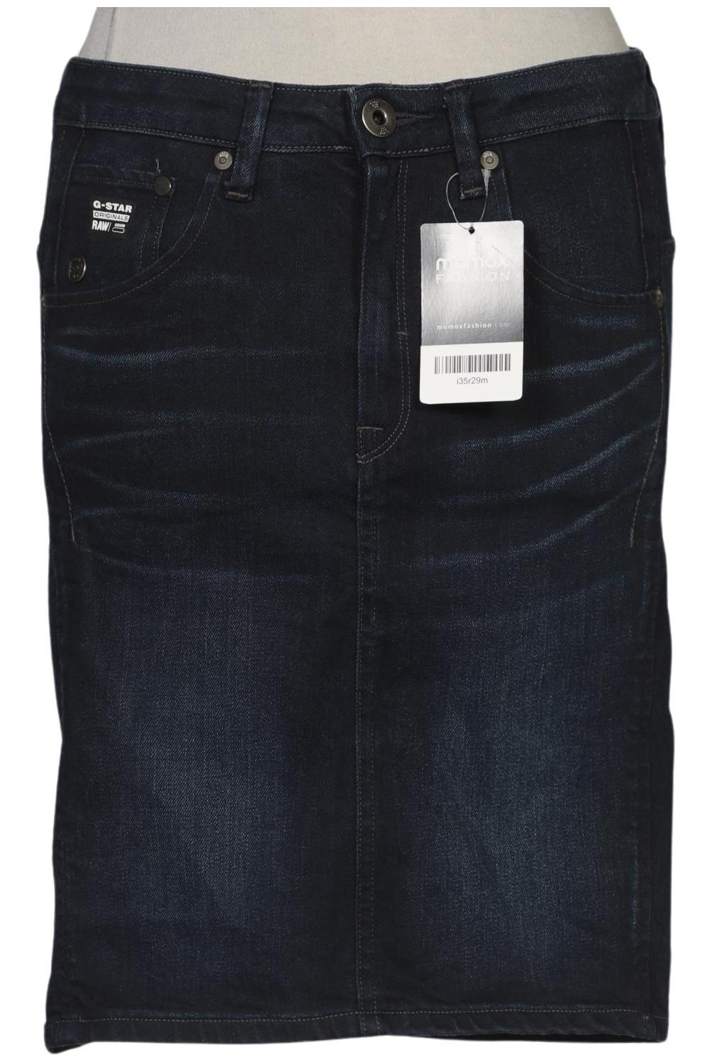 

G Star RAW Damen Rock, marineblau, Gr. 27