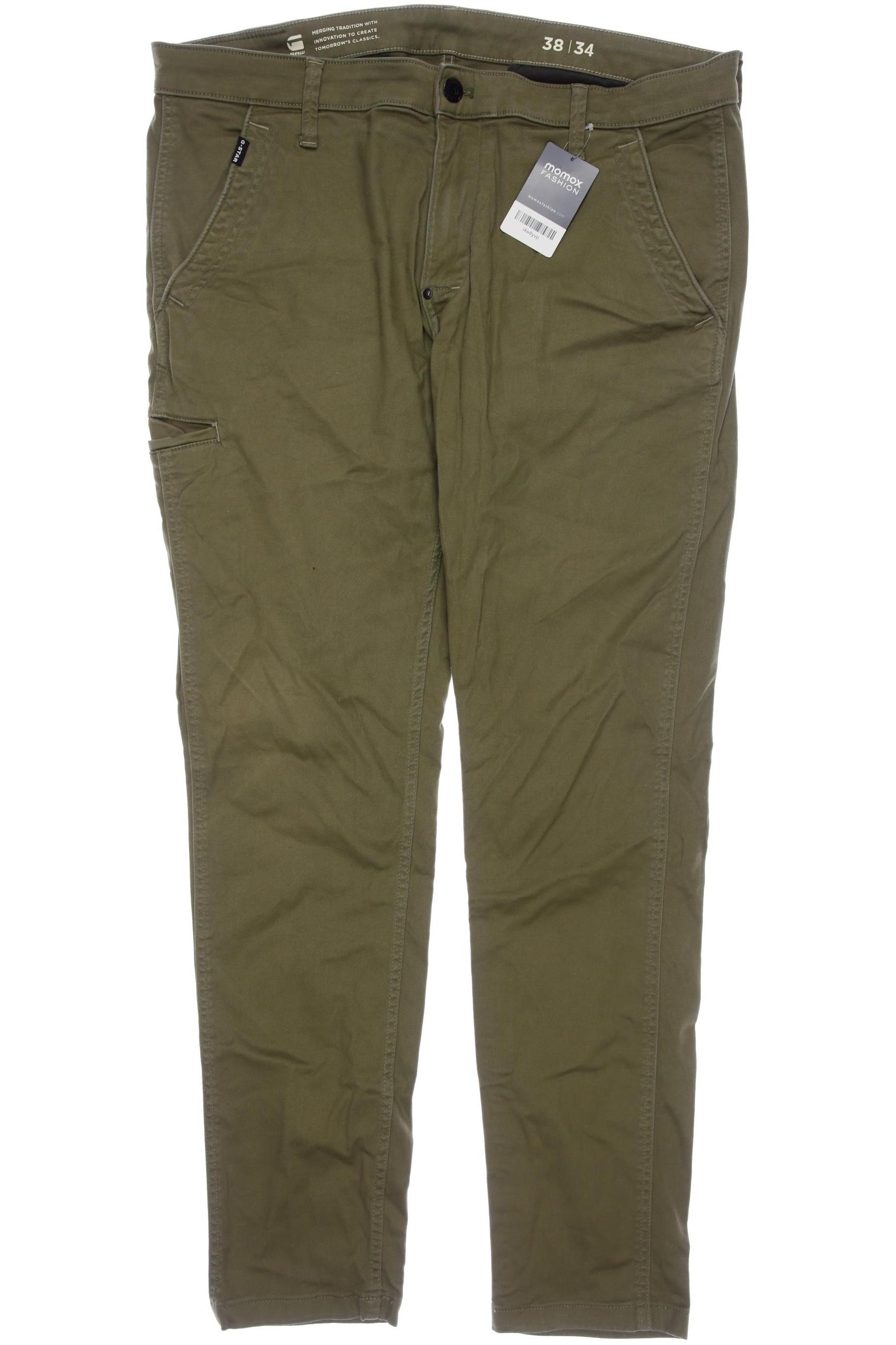 

G Star RAW Herren Stoffhose, grün, Gr. 38
