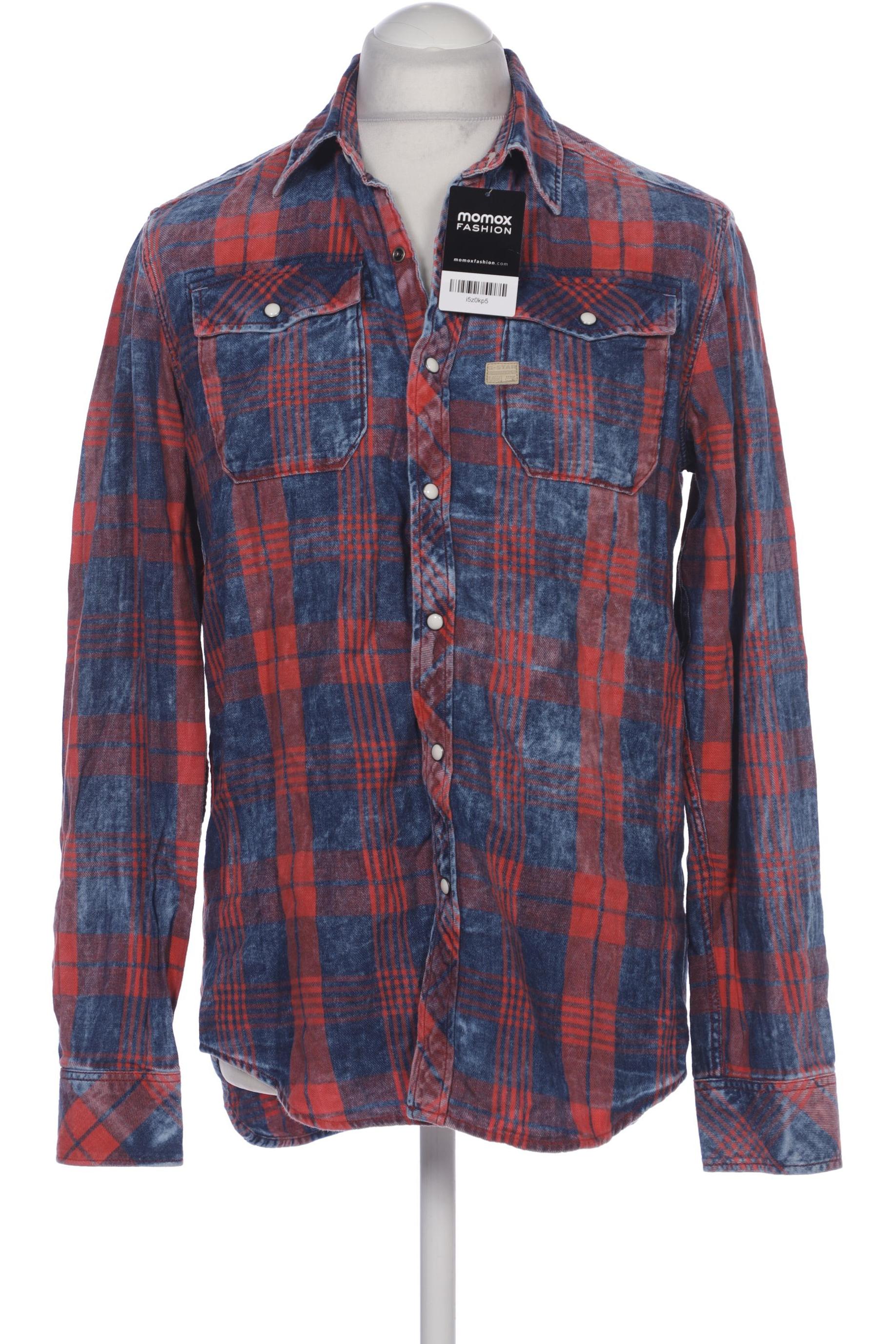 

G Star RAW Herren Hemd, blau, Gr. 48