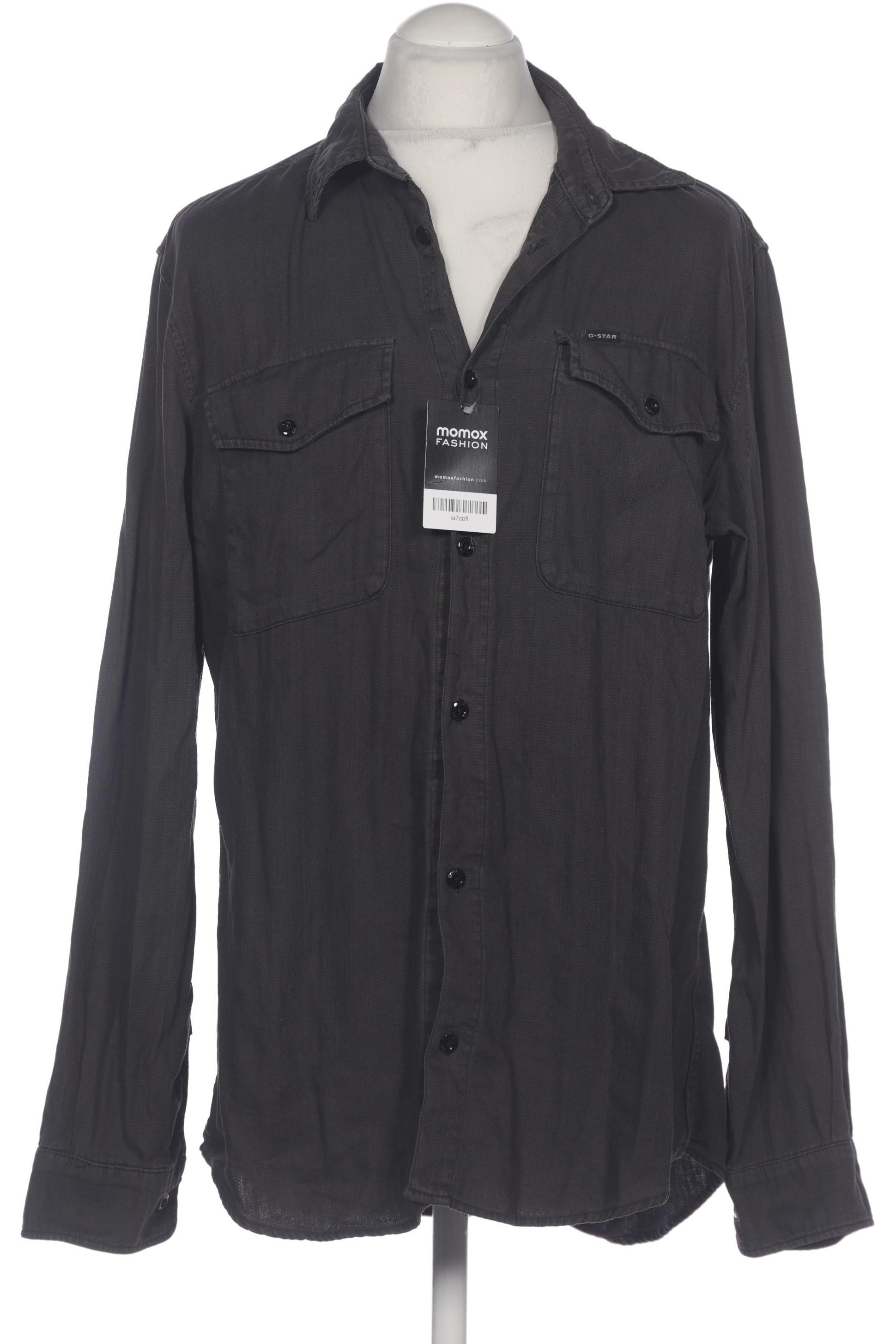 

G Star RAW Herren Hemd, grau, Gr. 54