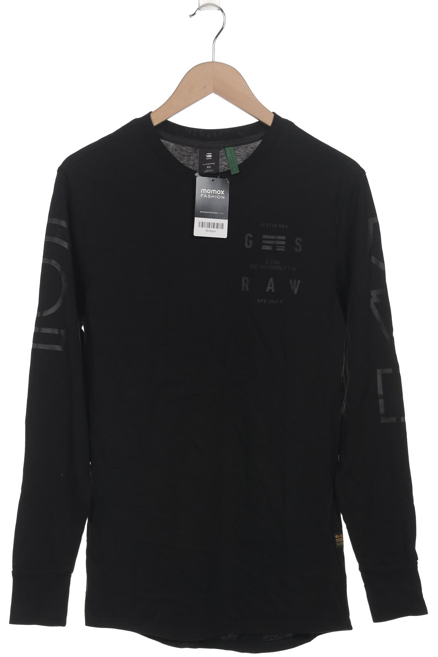 

G Star RAW Herren Langarmshirt, schwarz, Gr. 44