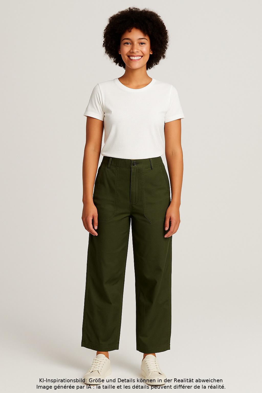 

G Star RAW Damen Stoffhose, grün, Gr. 29