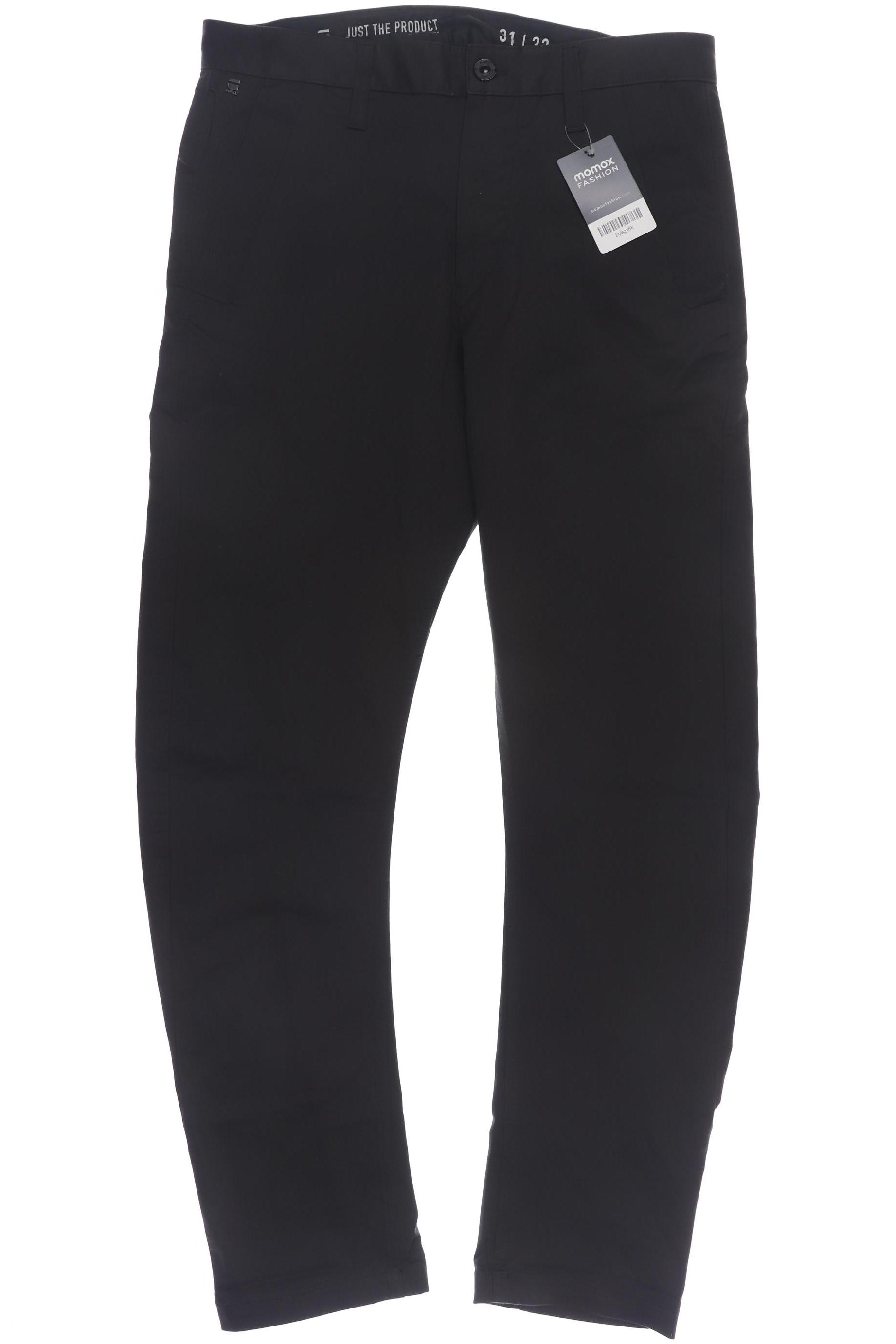 

G STAR RAW Herren Stoffhose, schwarz
