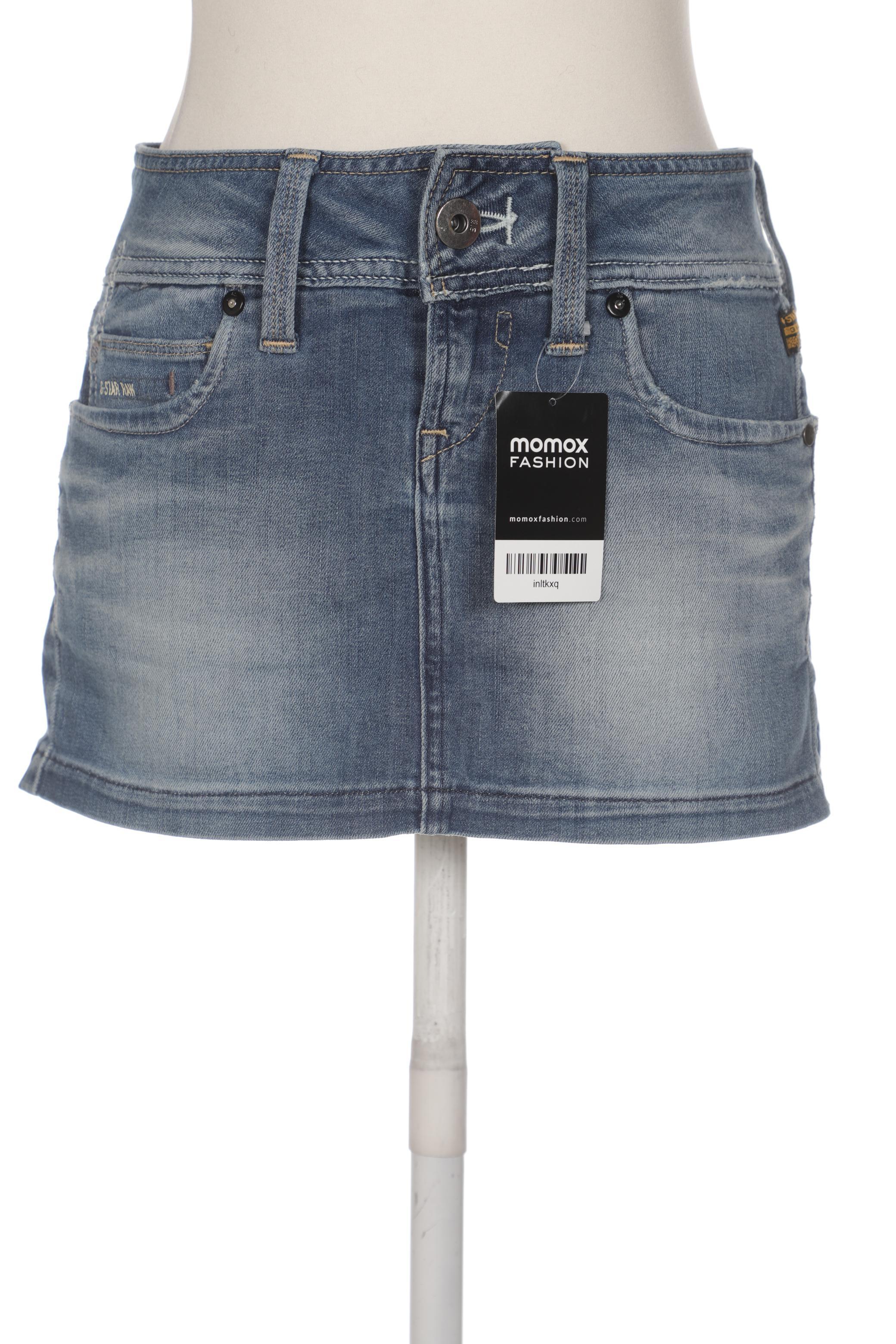 

G STAR RAW Damen Rock, blau