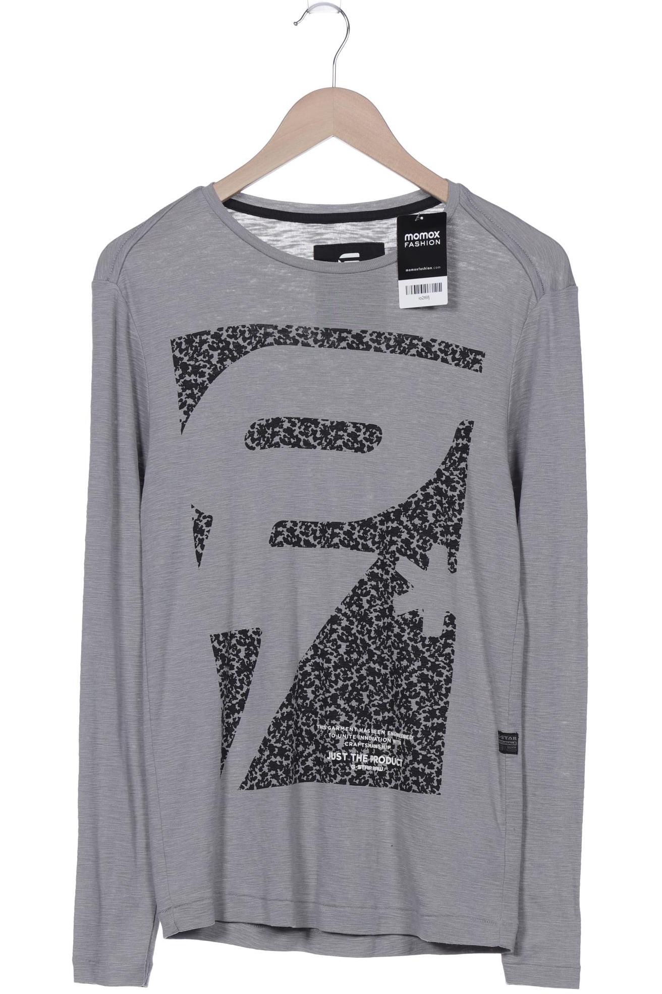 

G Star RAW Herren Langarmshirt, grau, Gr. 46