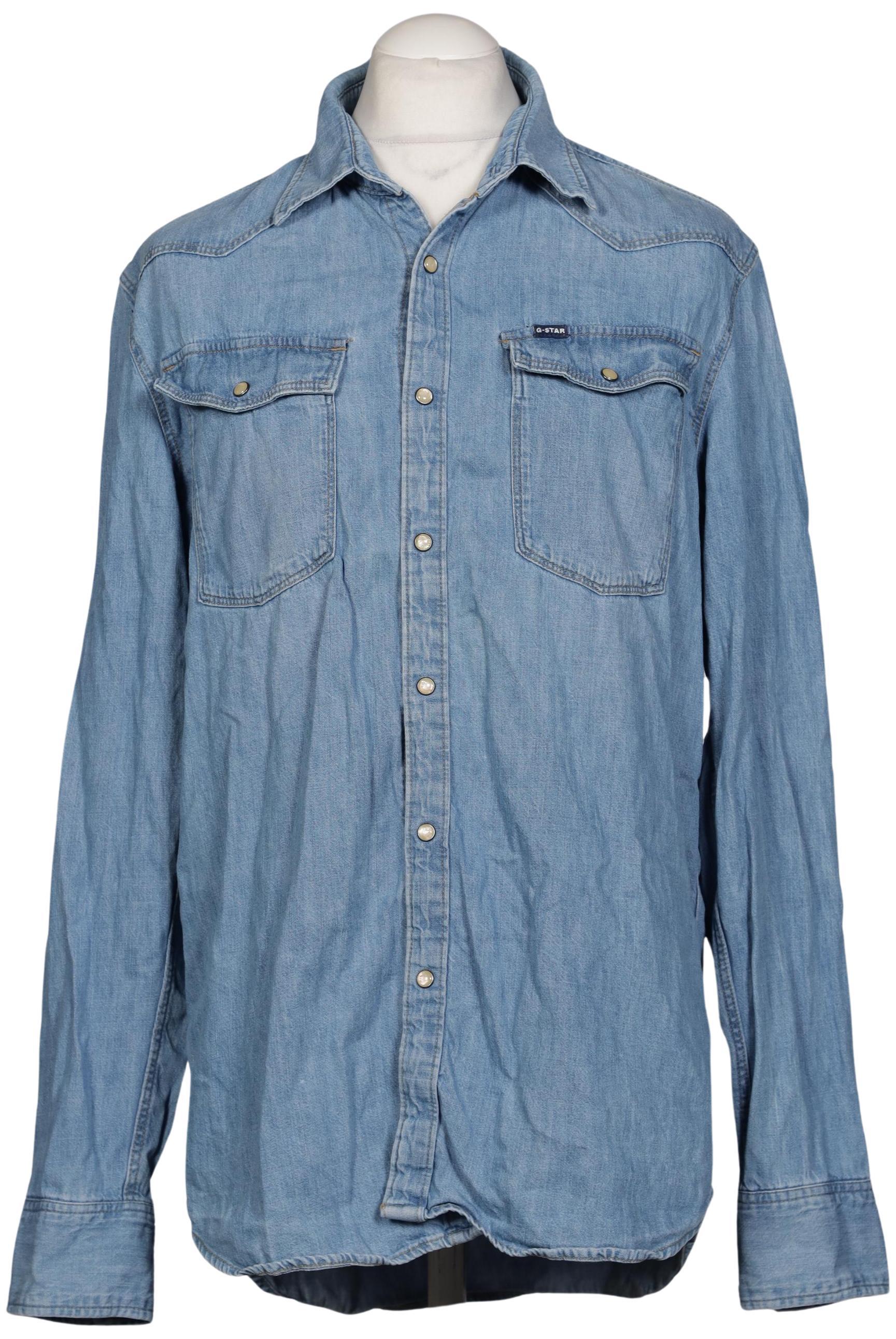 

G Star RAW Herren Hemd, blau, Gr. 54