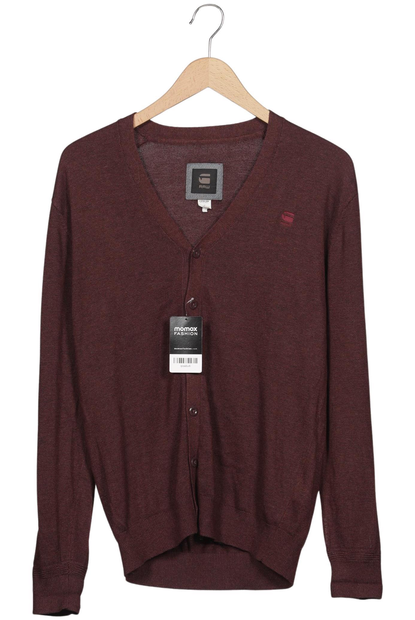 Thumbnail - G Star RAW Herren Strickjacke, bordeaux, Gr. 52