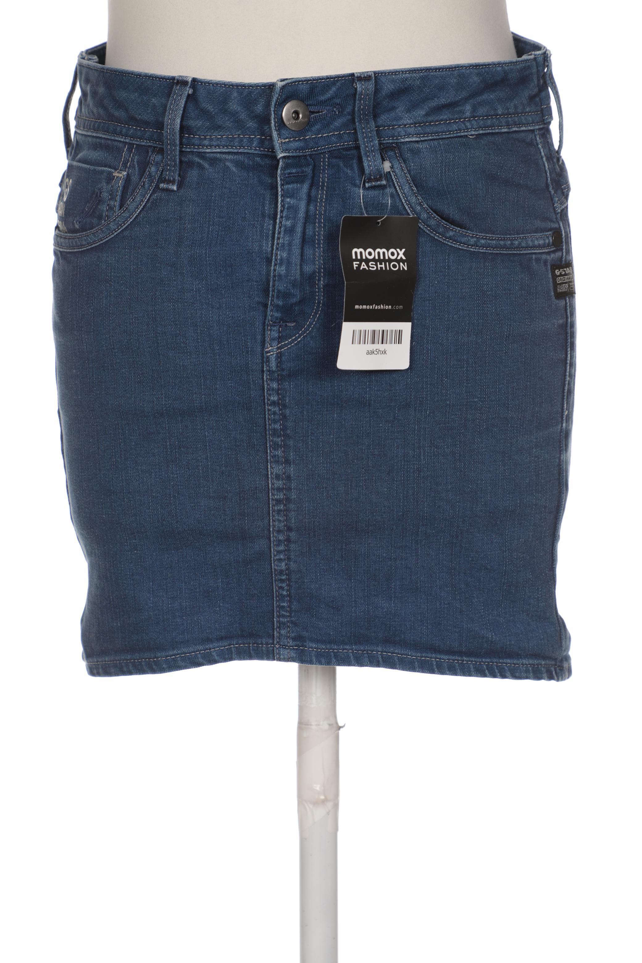 

G STAR RAW Damen Rock, blau