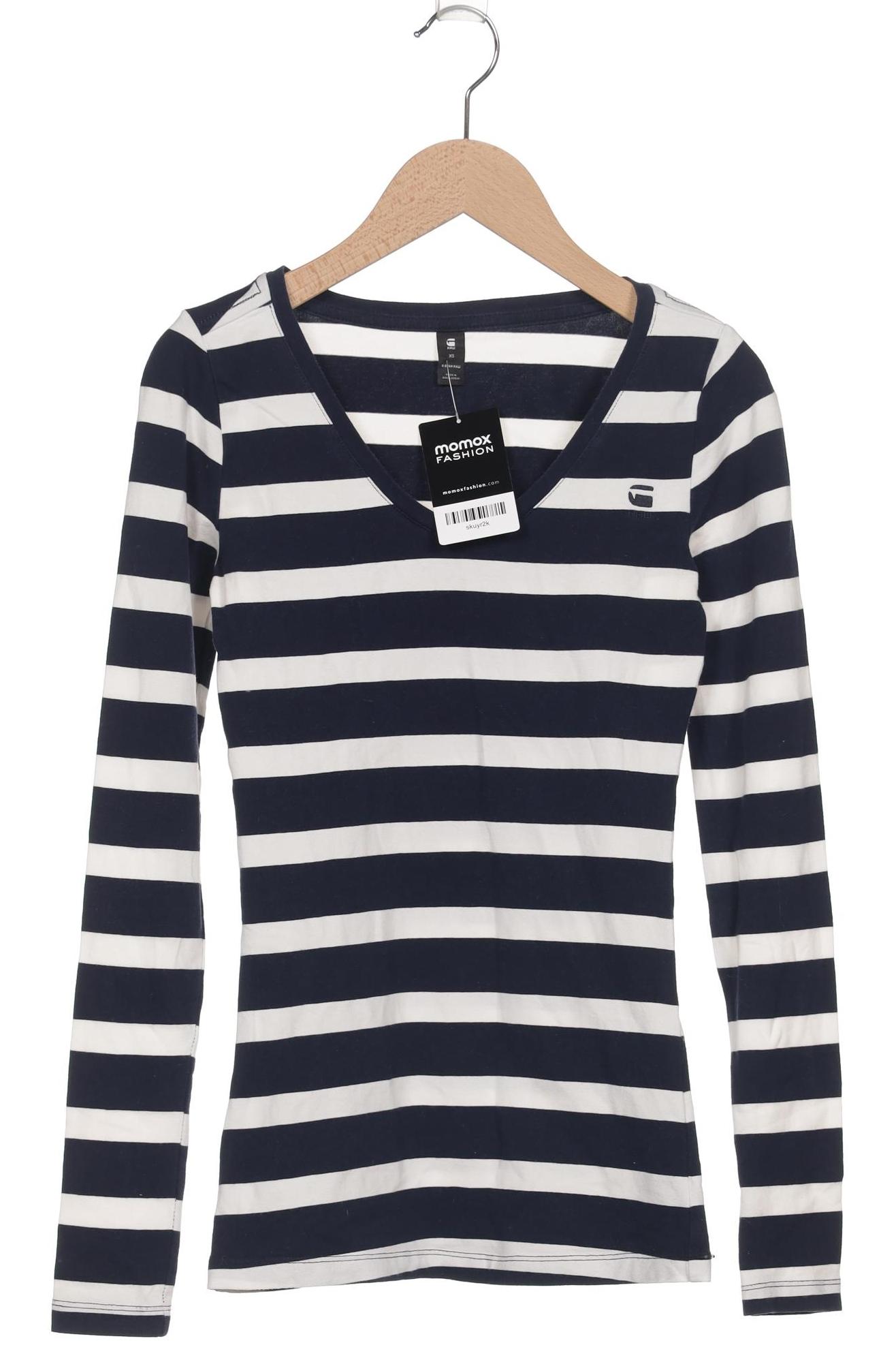 

G Star RAW Damen Langarmshirt, marineblau, Gr. 34