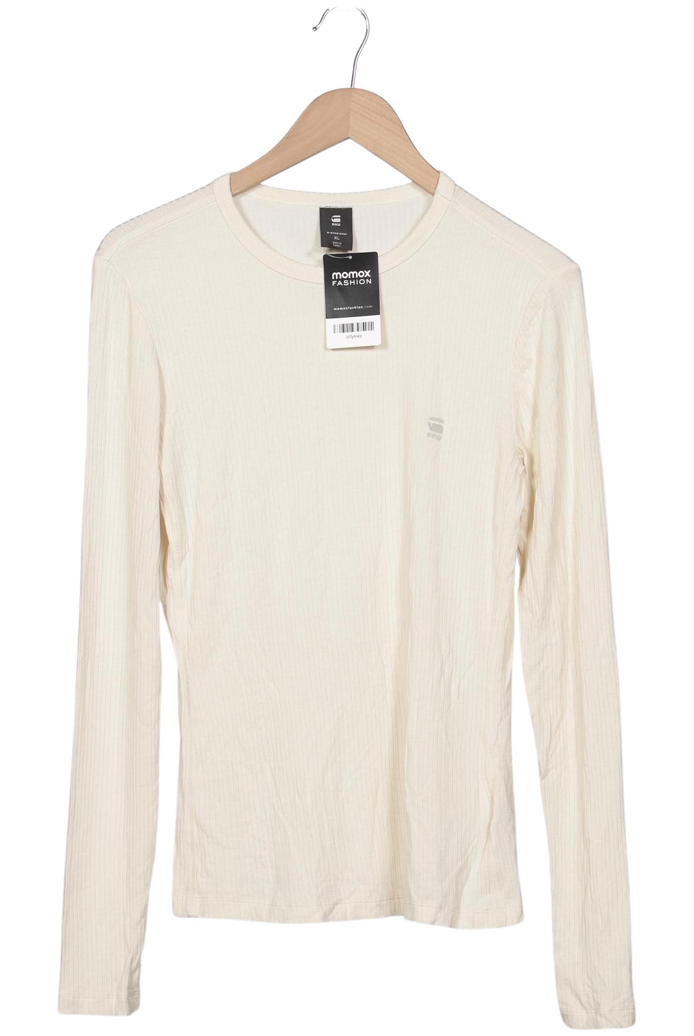 

G Star RAW Damen Langarmshirt, cremeweiß, Gr. 44
