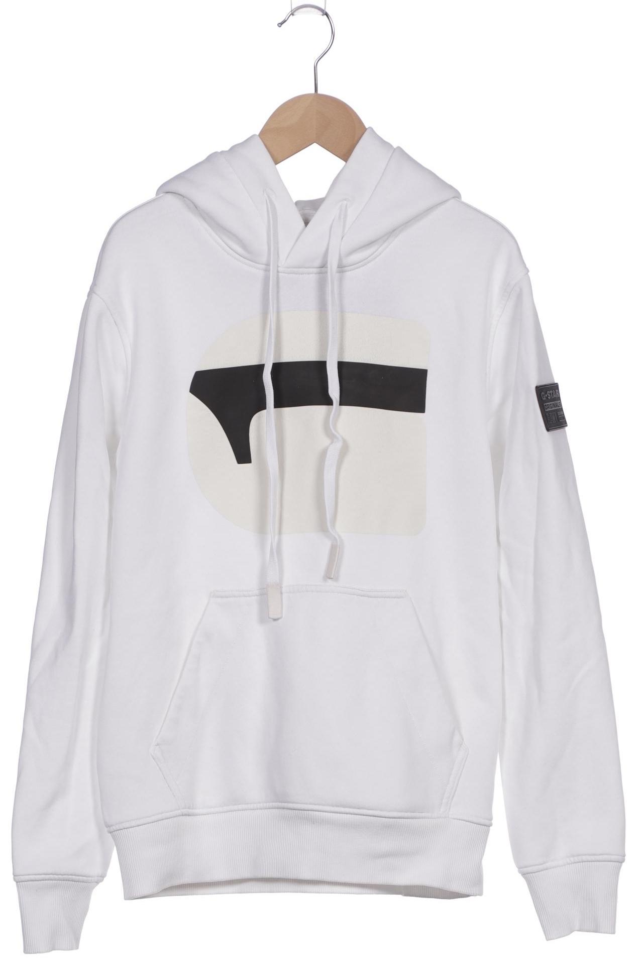 

G Star RAW Herren Kapuzenpullover, weiß, Gr. 46
