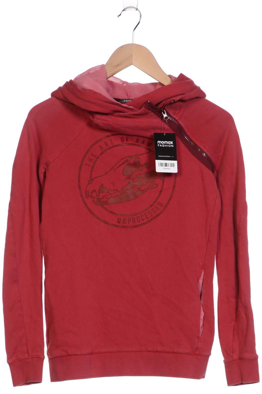 

G Star RAW Damen Kapuzenpullover, rot, Gr. 36