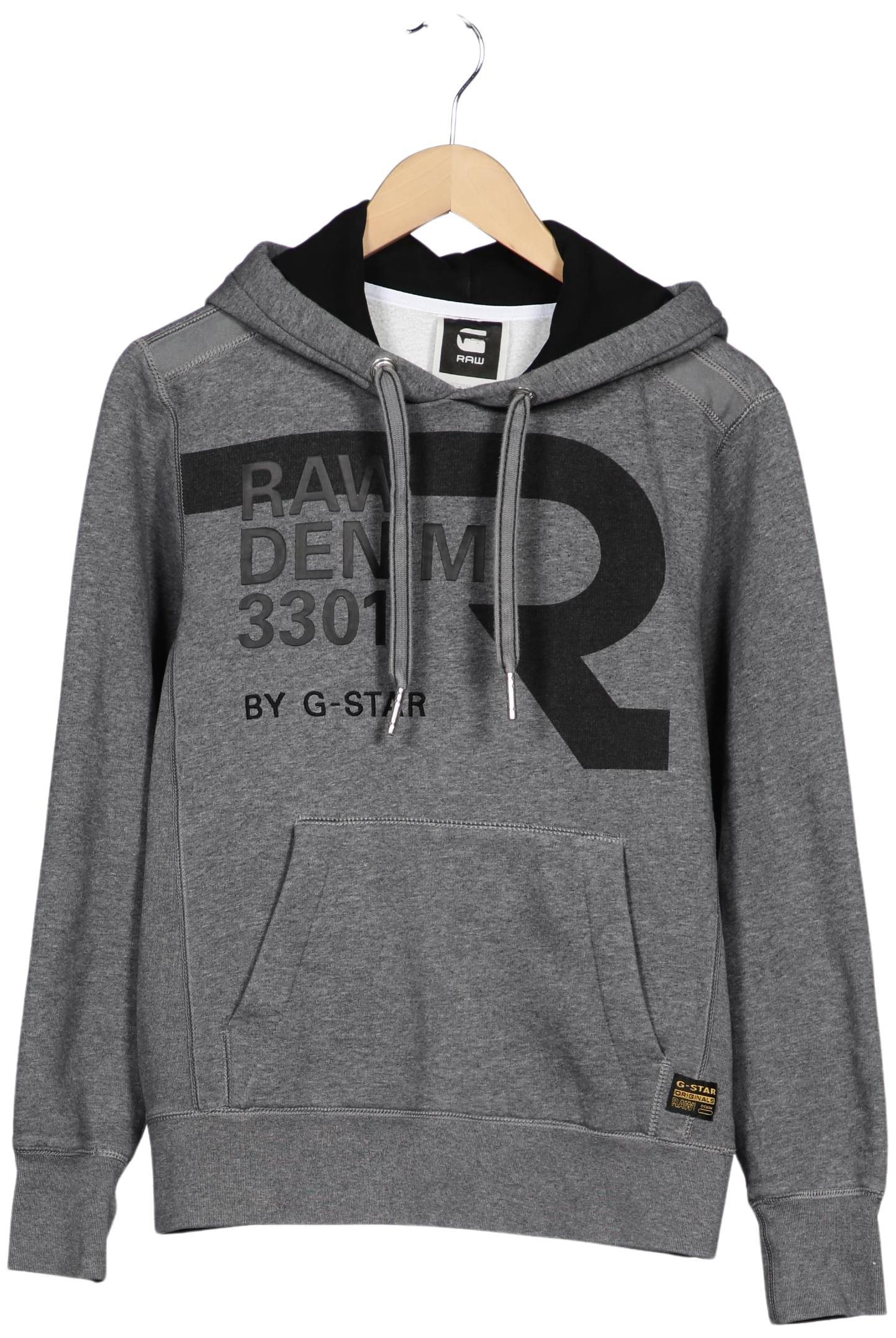 

G Star RAW Herren Kapuzenpullover, grau, Gr. 48