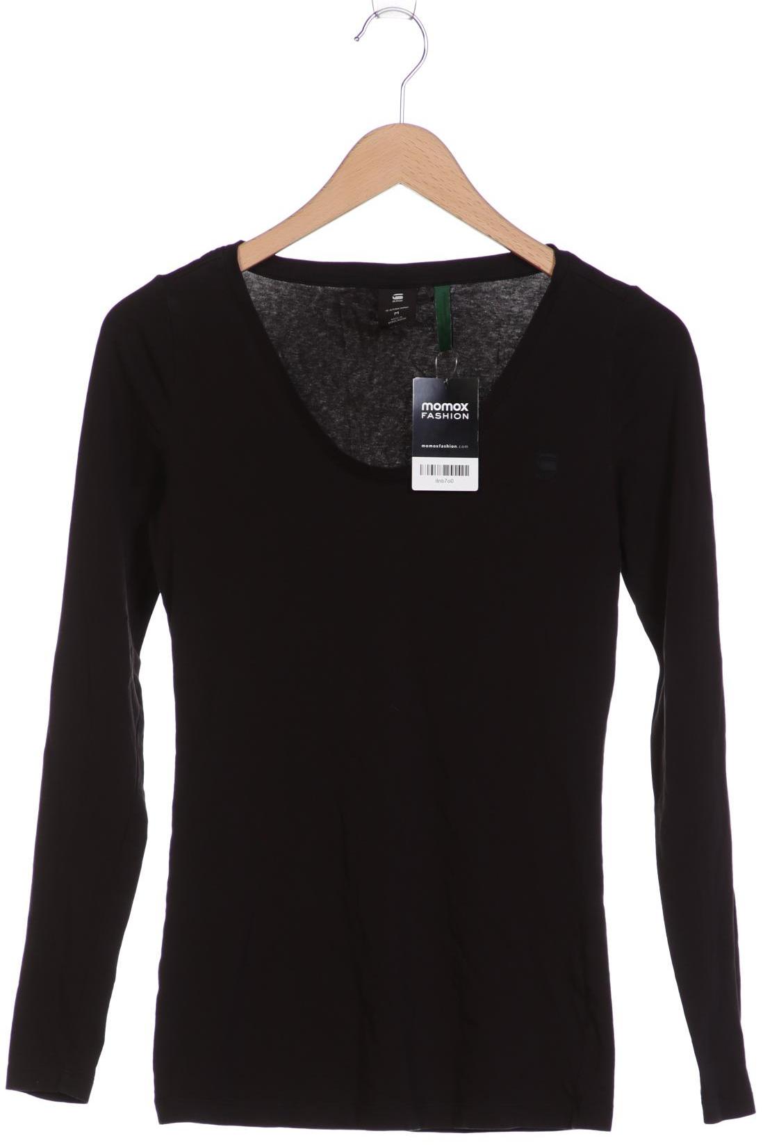 

G STAR RAW Damen Langarmshirt, schwarz