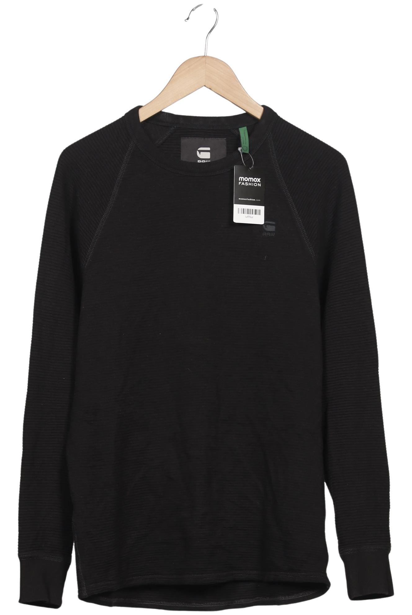 

G Star RAW Herren Langarmshirt, schwarz, Gr. 48