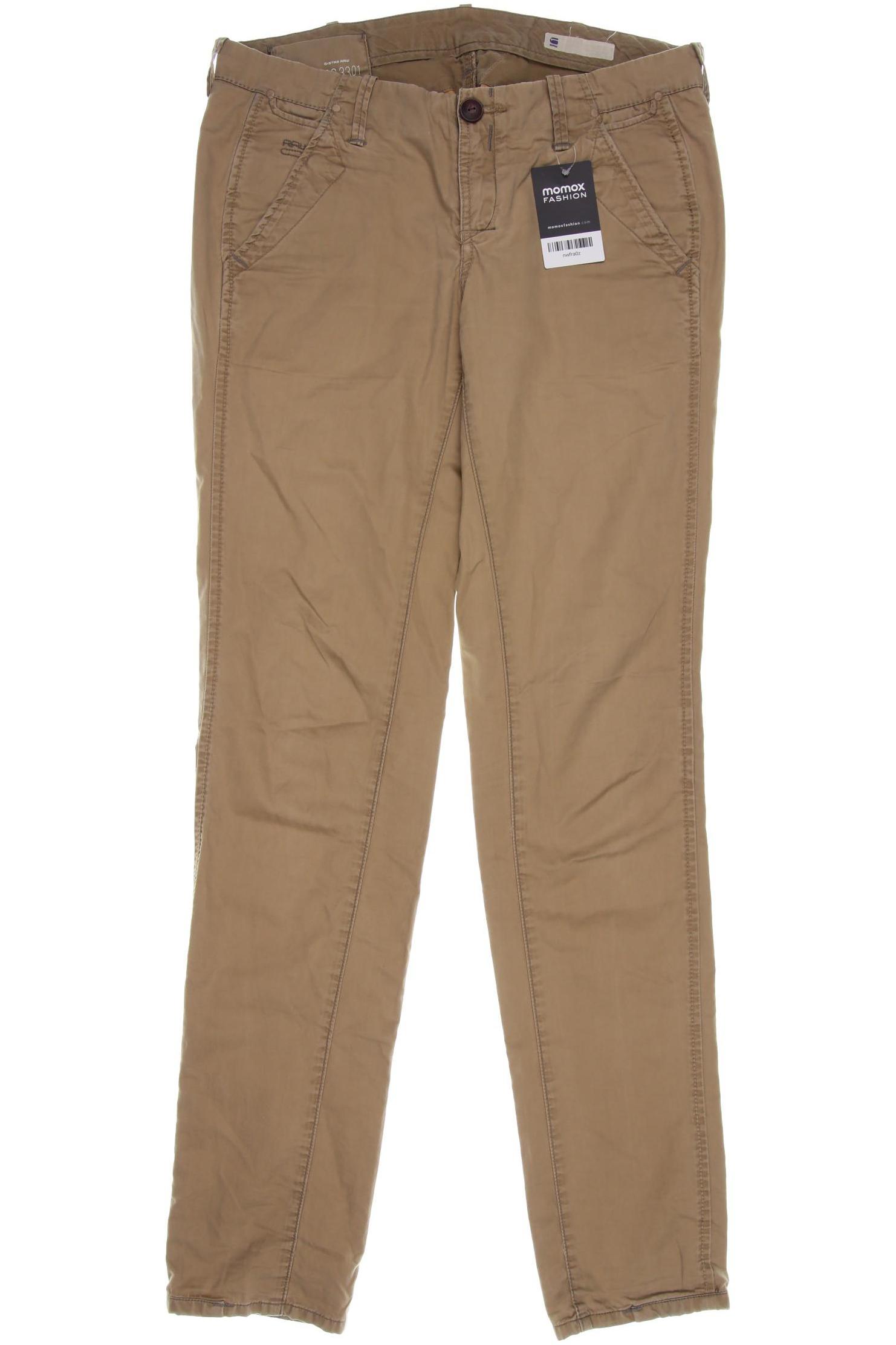 

G STAR RAW Damen Stoffhose, beige