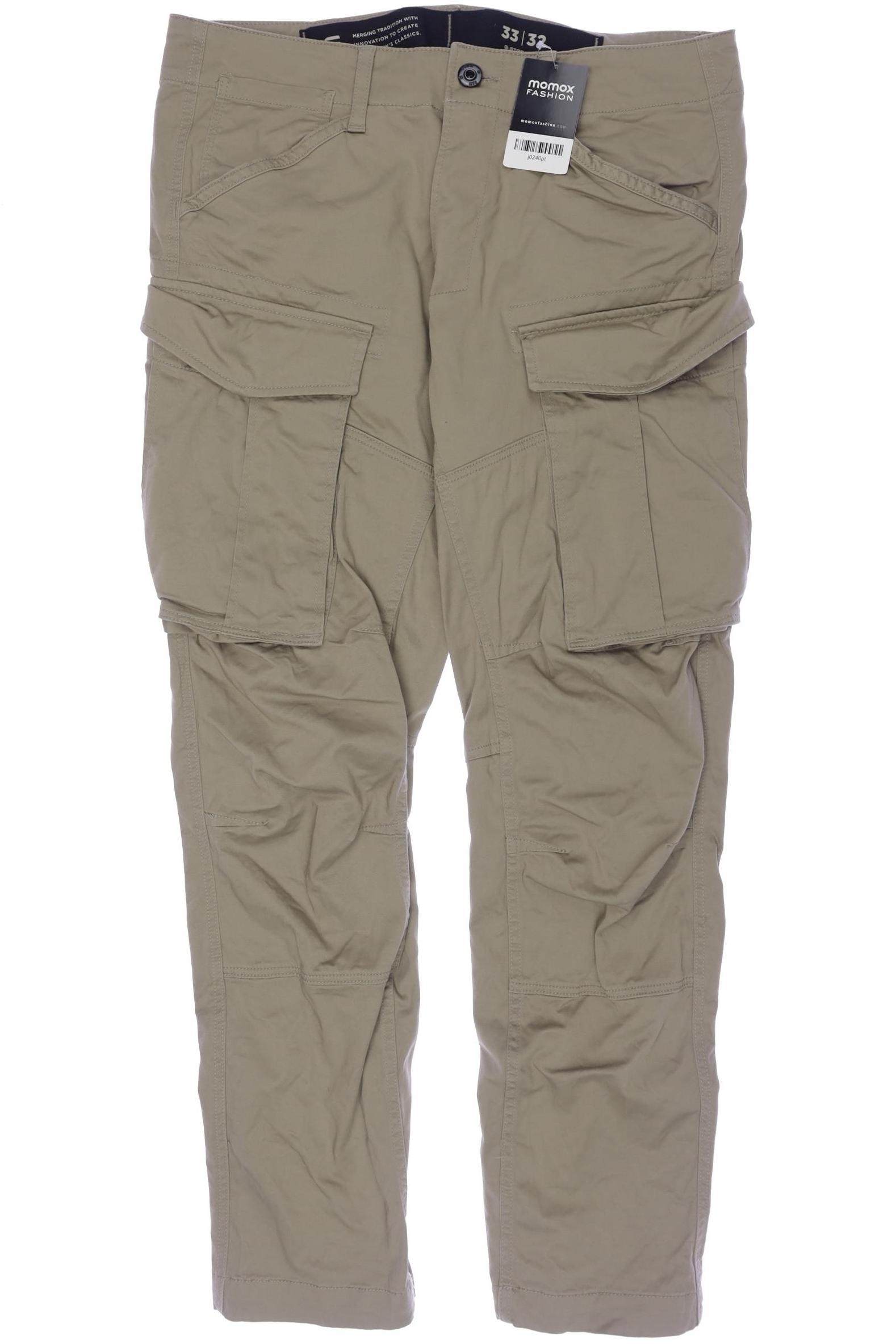 

G Star RAW Herren Stoffhose, grün, Gr. 33