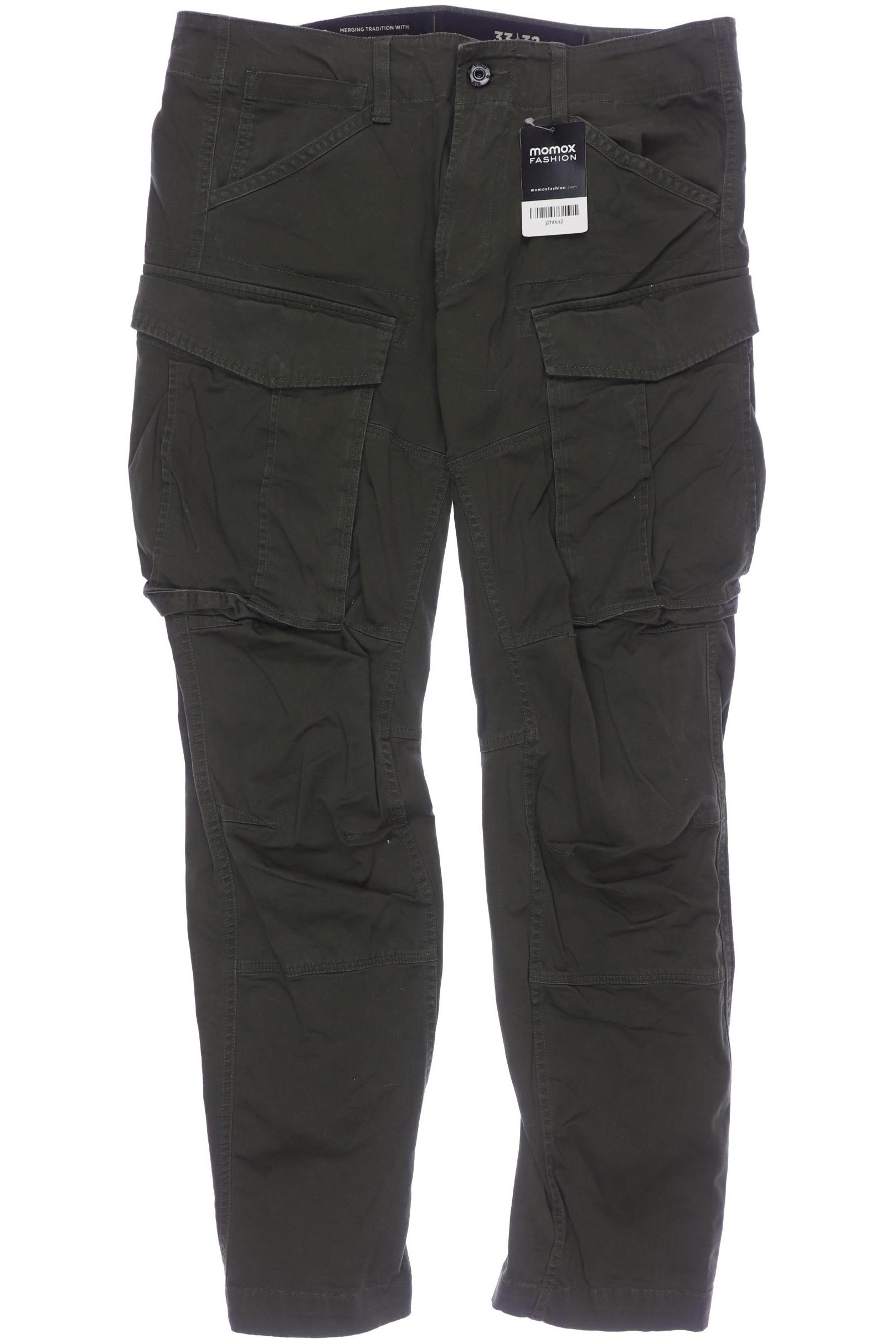 

G Star RAW Herren Stoffhose, grün, Gr. 33