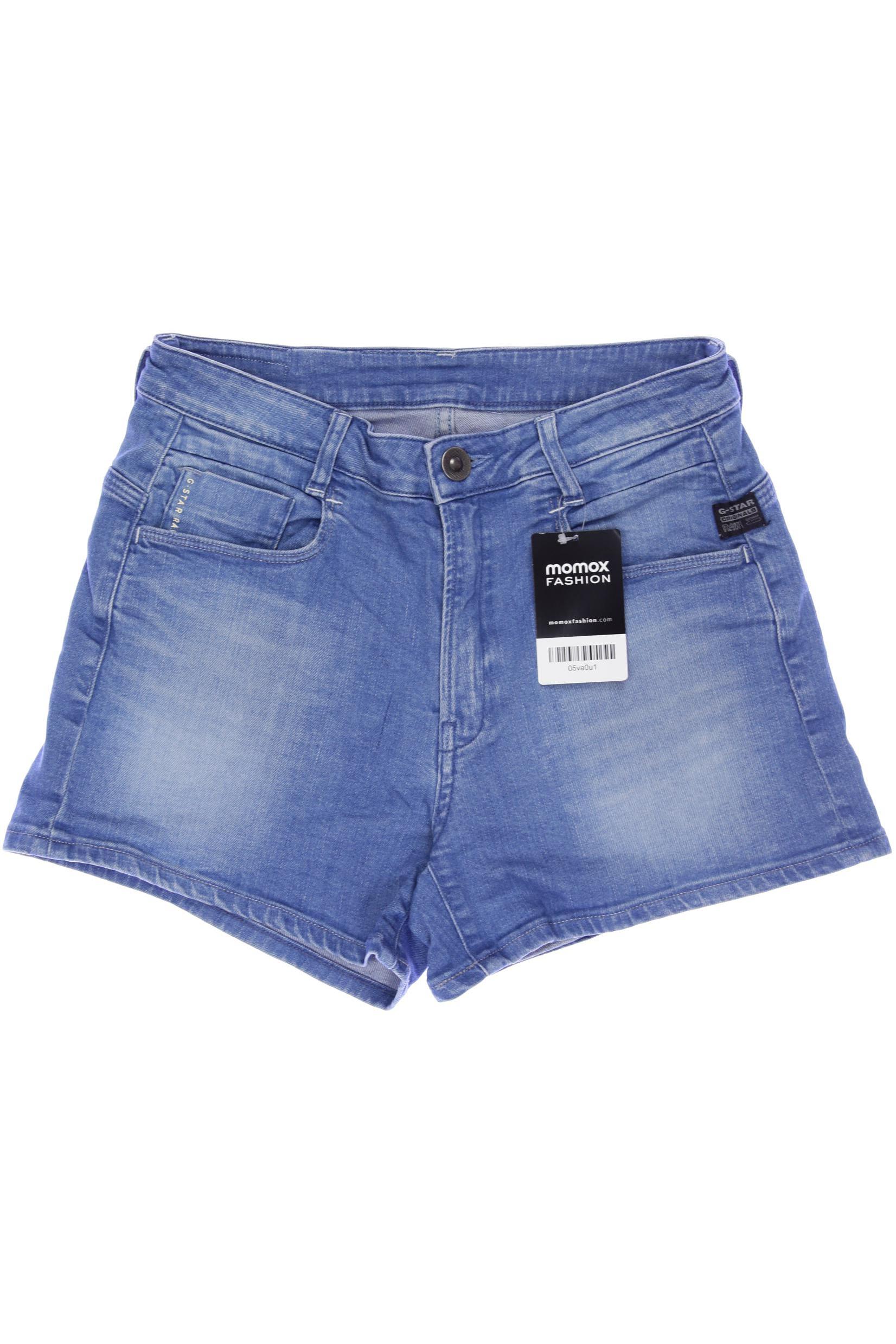

G Star RAW Damen Shorts, blau, Gr. 26