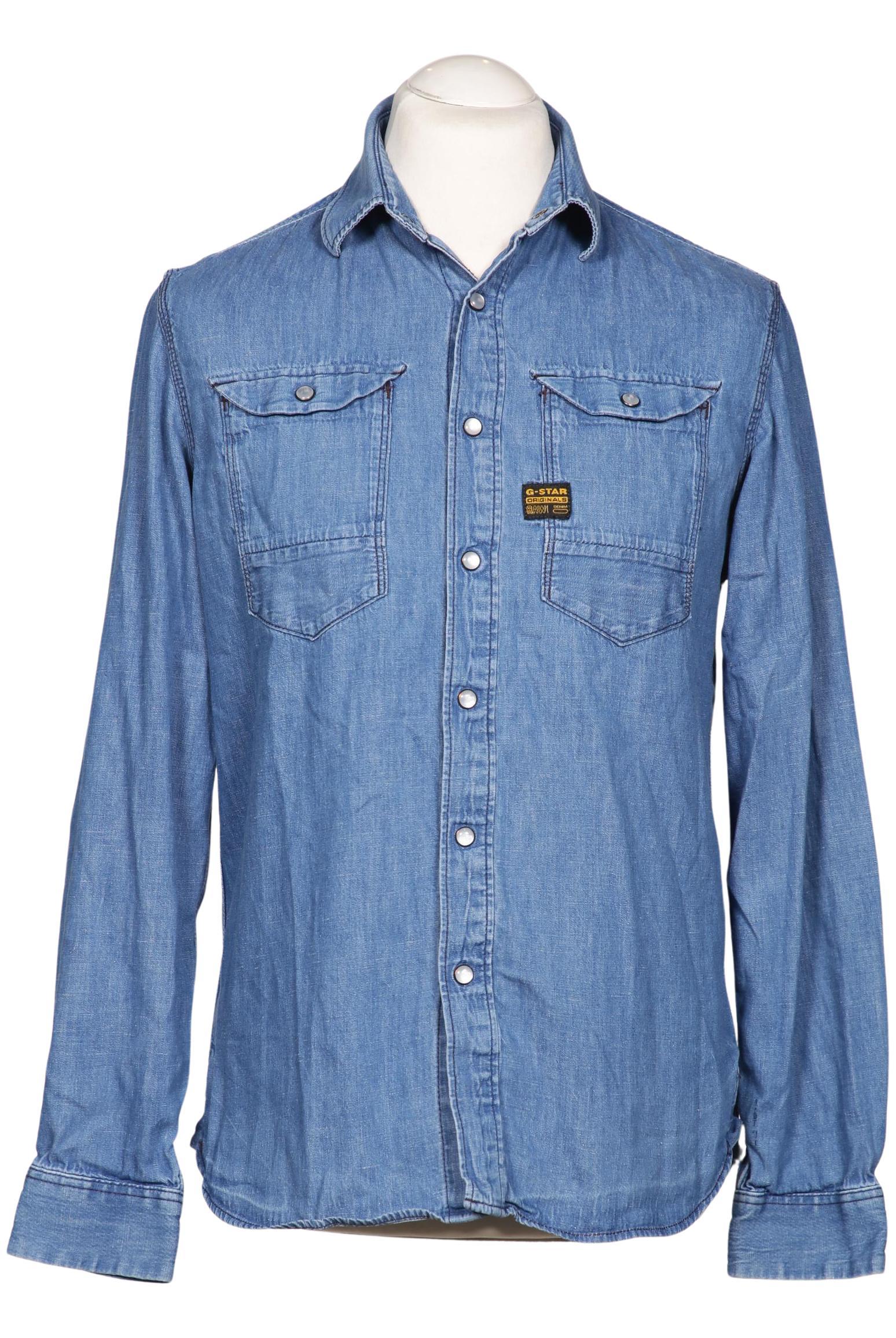 

G Star RAW Herren Hemd, blau, Gr. 52