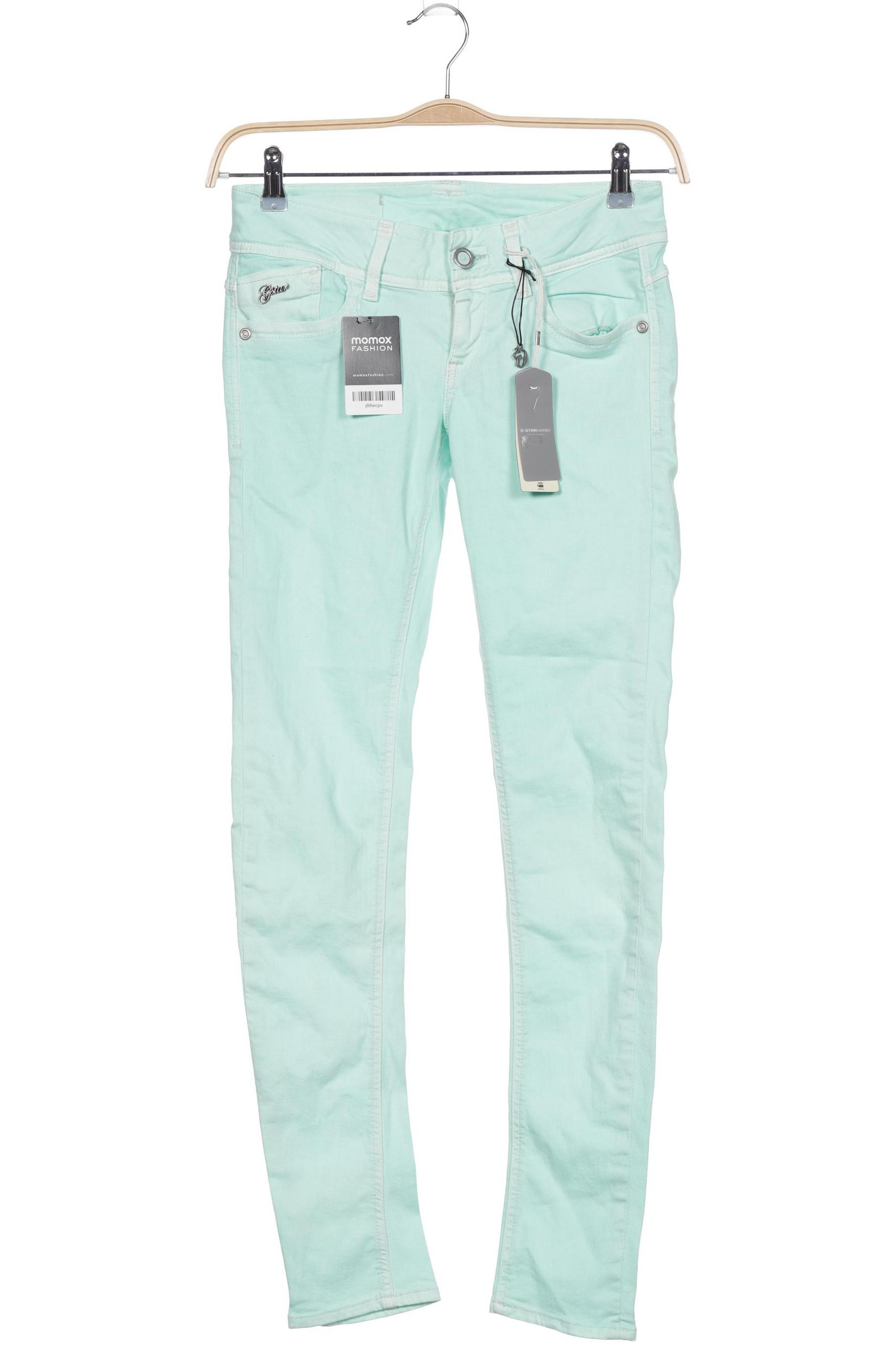 

G STAR RAW Damen Jeans, hellgrün