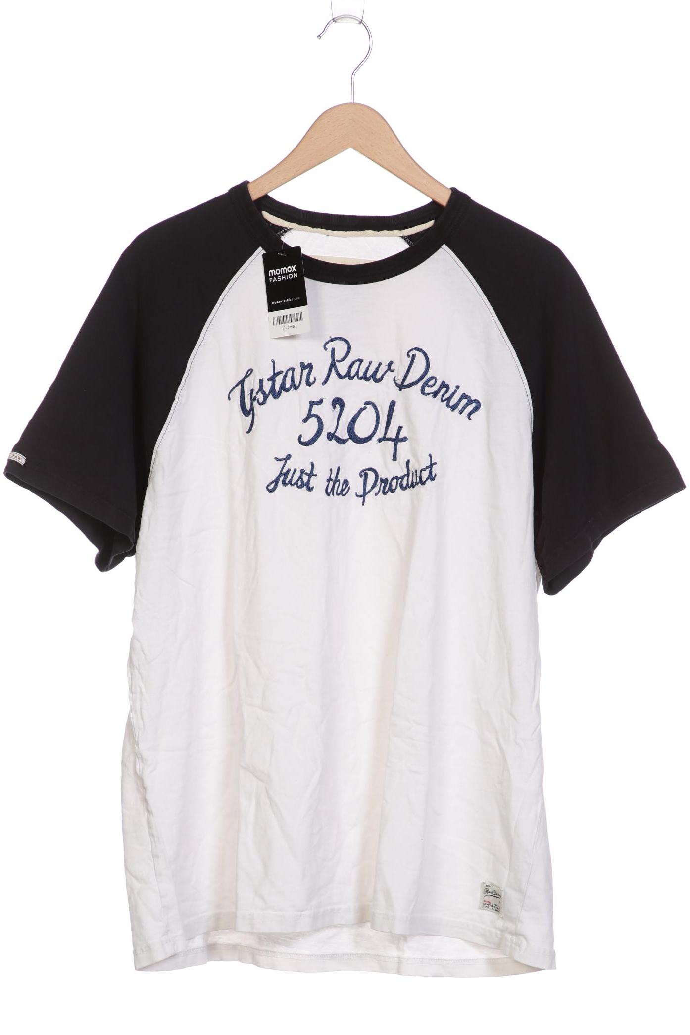 

G STAR RAW Herren T-Shirt, weiß