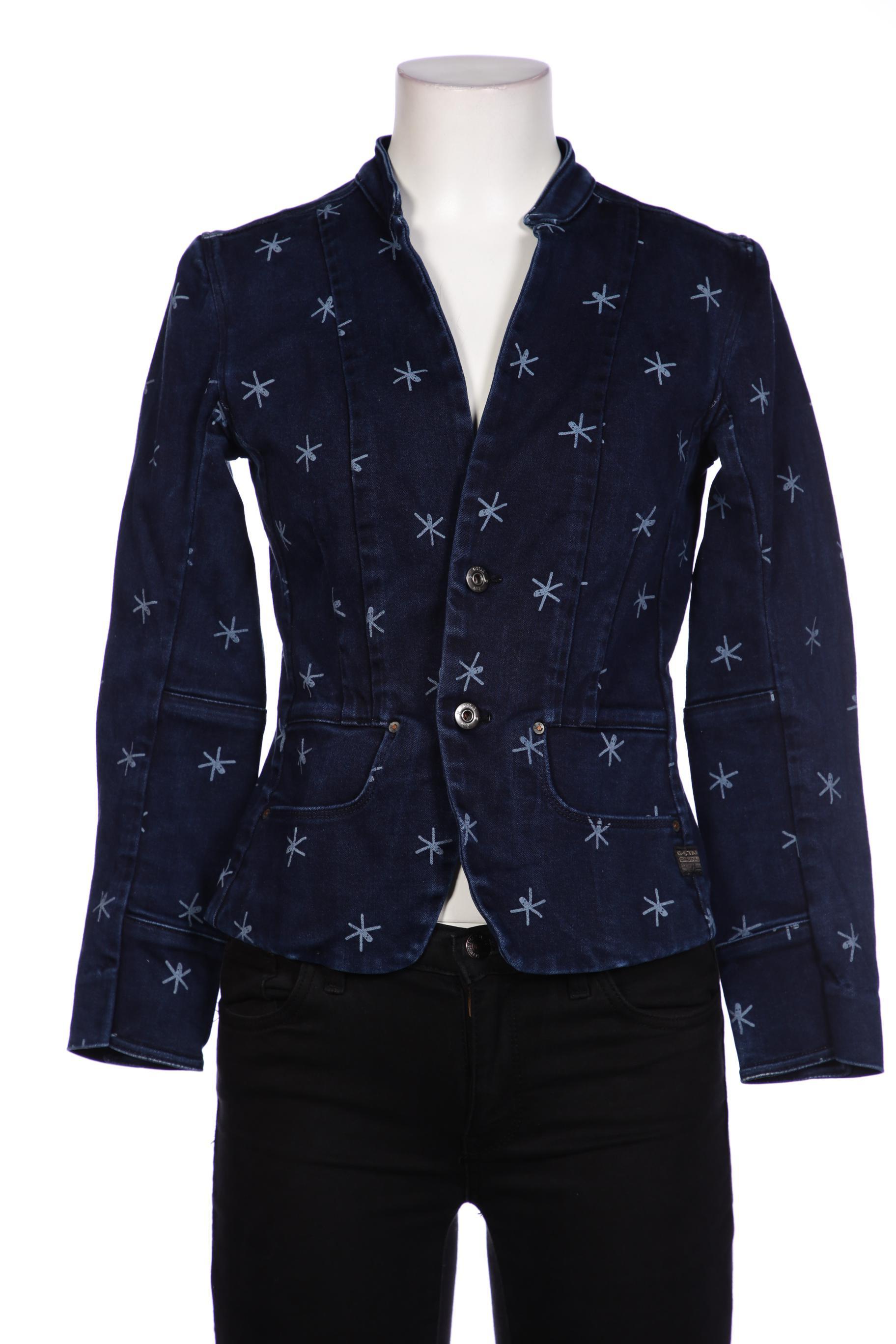 

G-Star RAW Damen Blazer, blau, Gr. 36