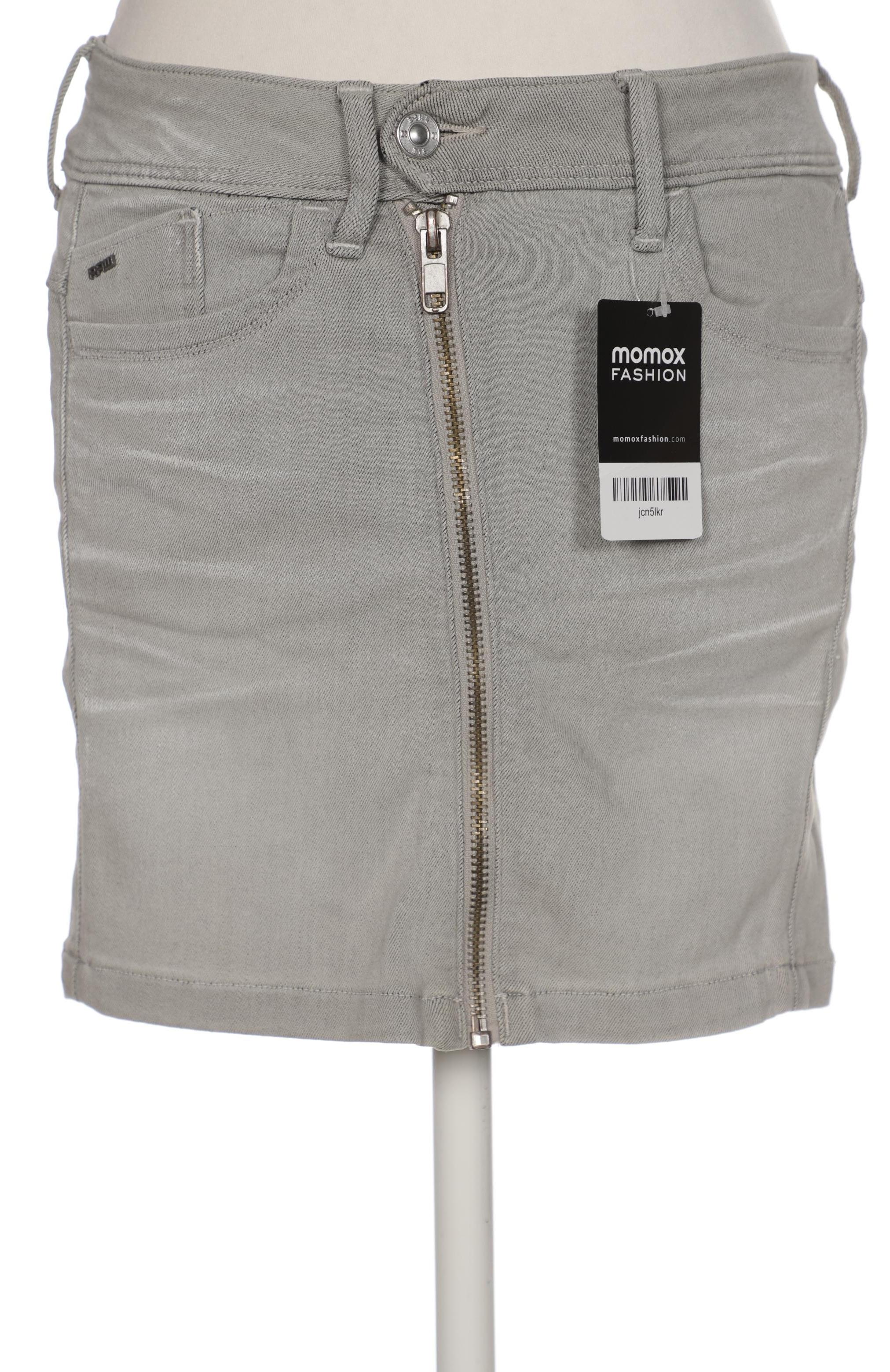 

G Star RAW Damen Rock, grau, Gr. 25